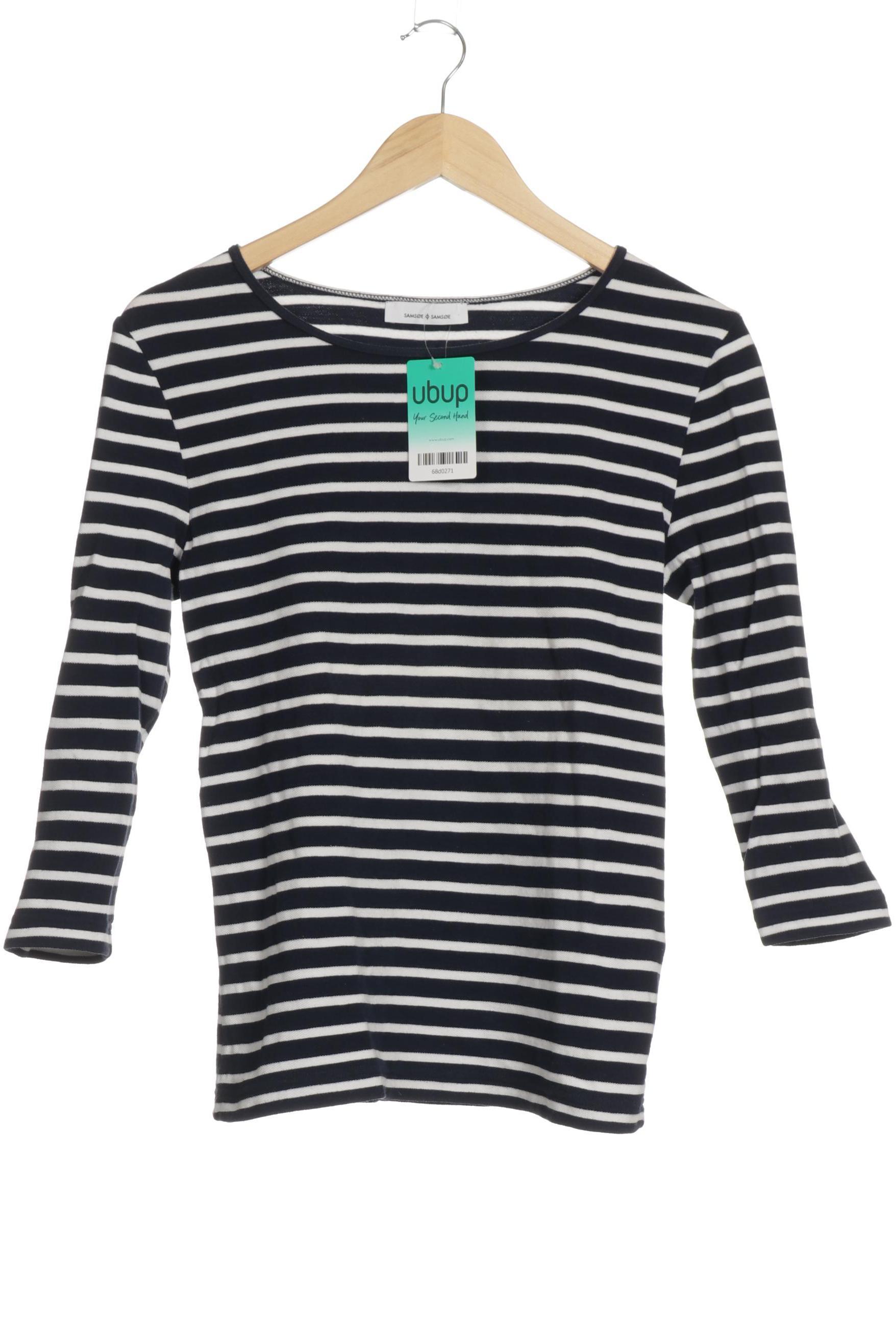 

Samsoe & Samsoe Damen Langarmshirt, blau, Gr.