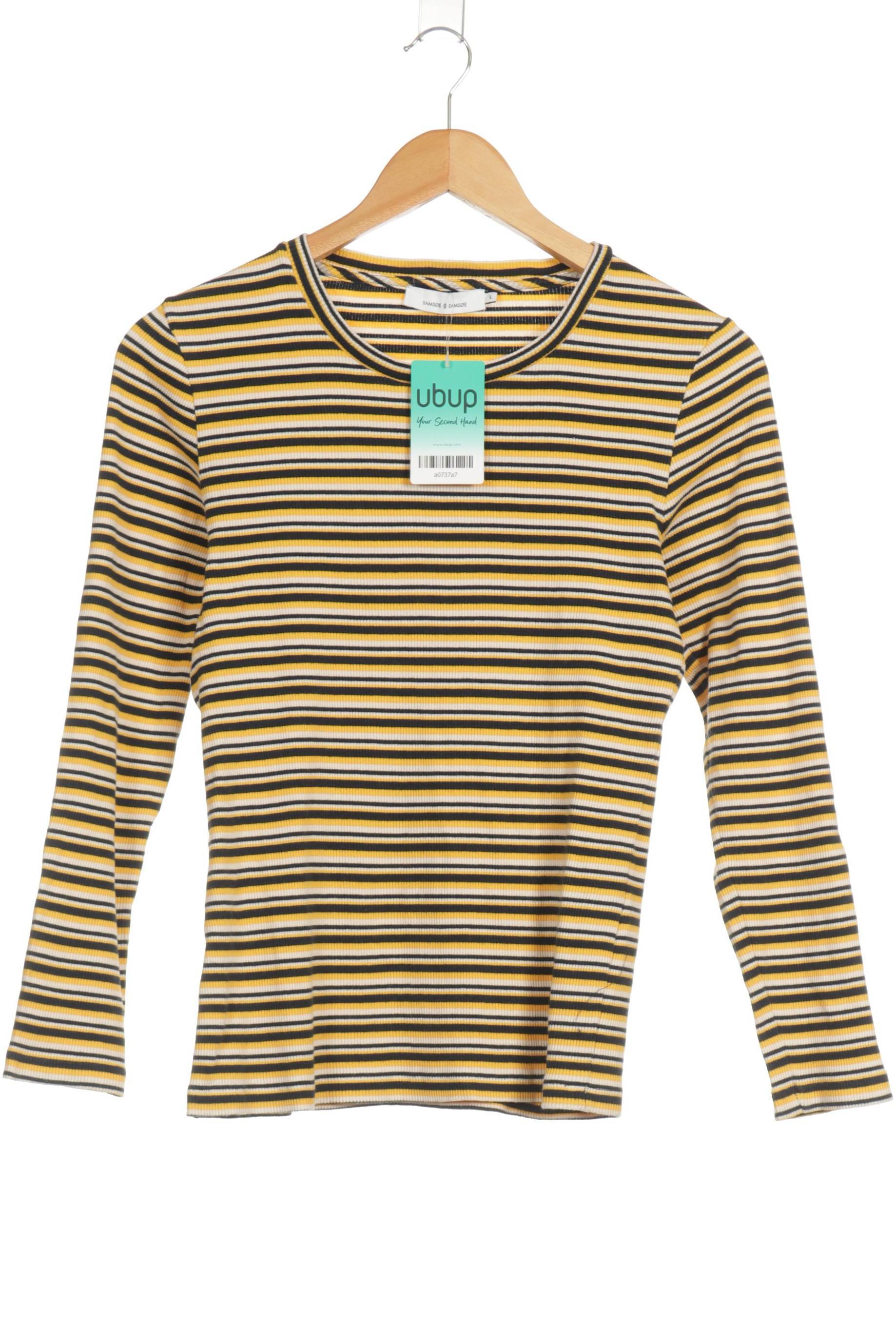 

Samsoe & Samsoe Damen Langarmshirt, gelb, Gr.