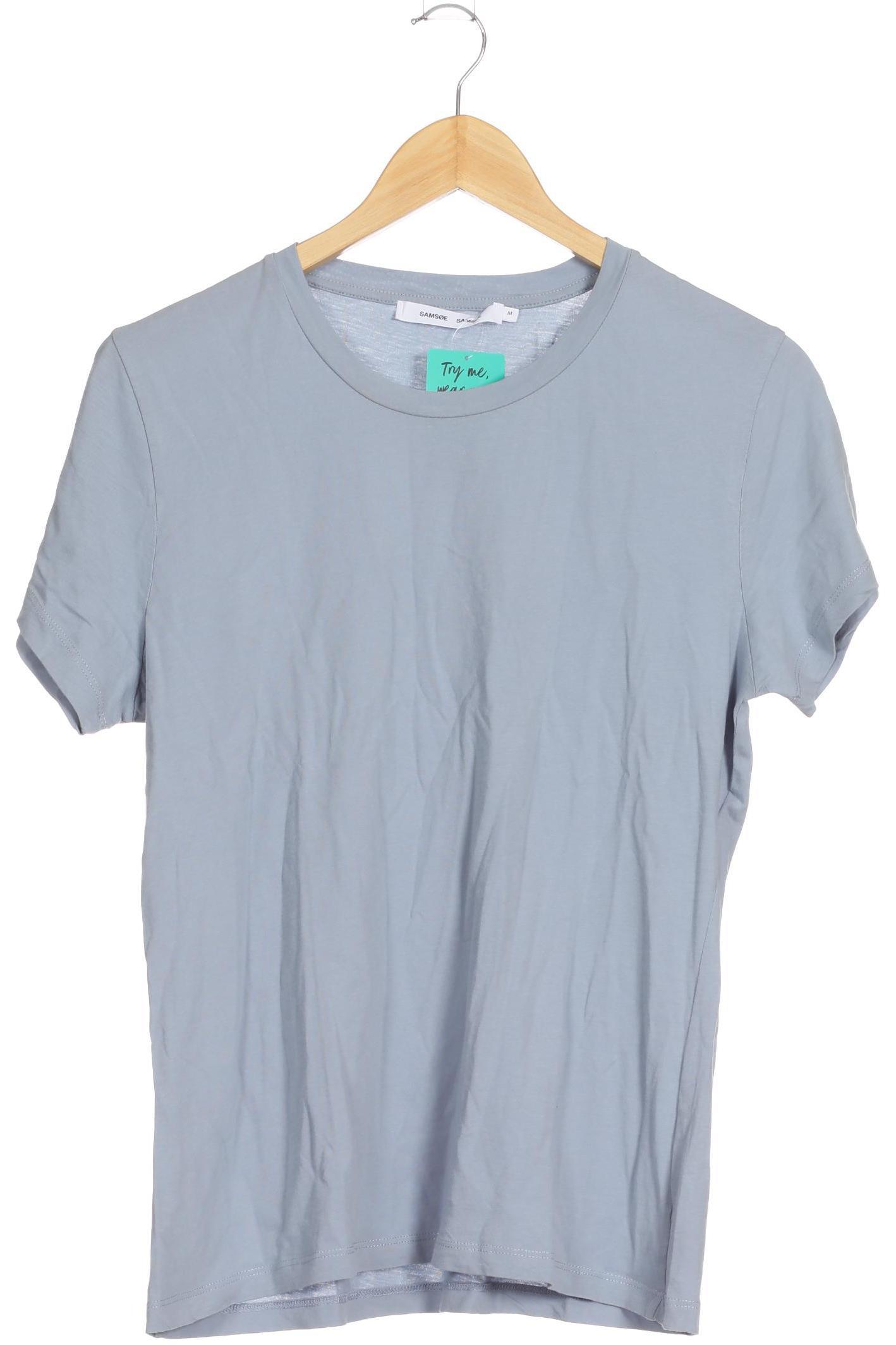 

Samsoe & Samsoe Damen T-Shirt, blau, Gr.