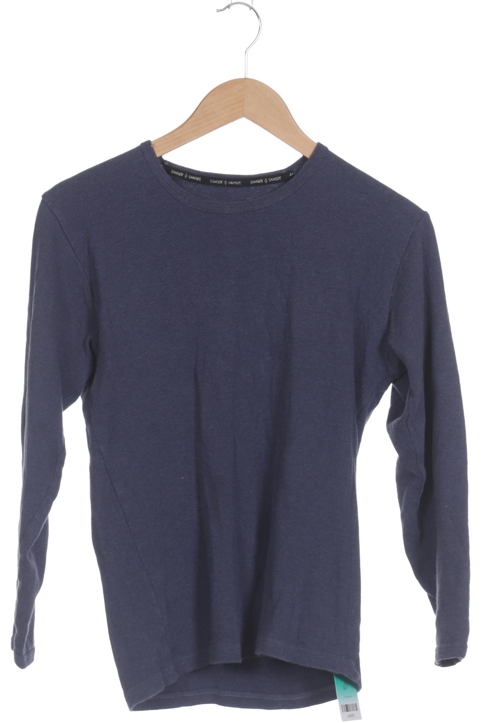 

Samsoe & Samsoe Herren Langarmshirt, blau, Gr.