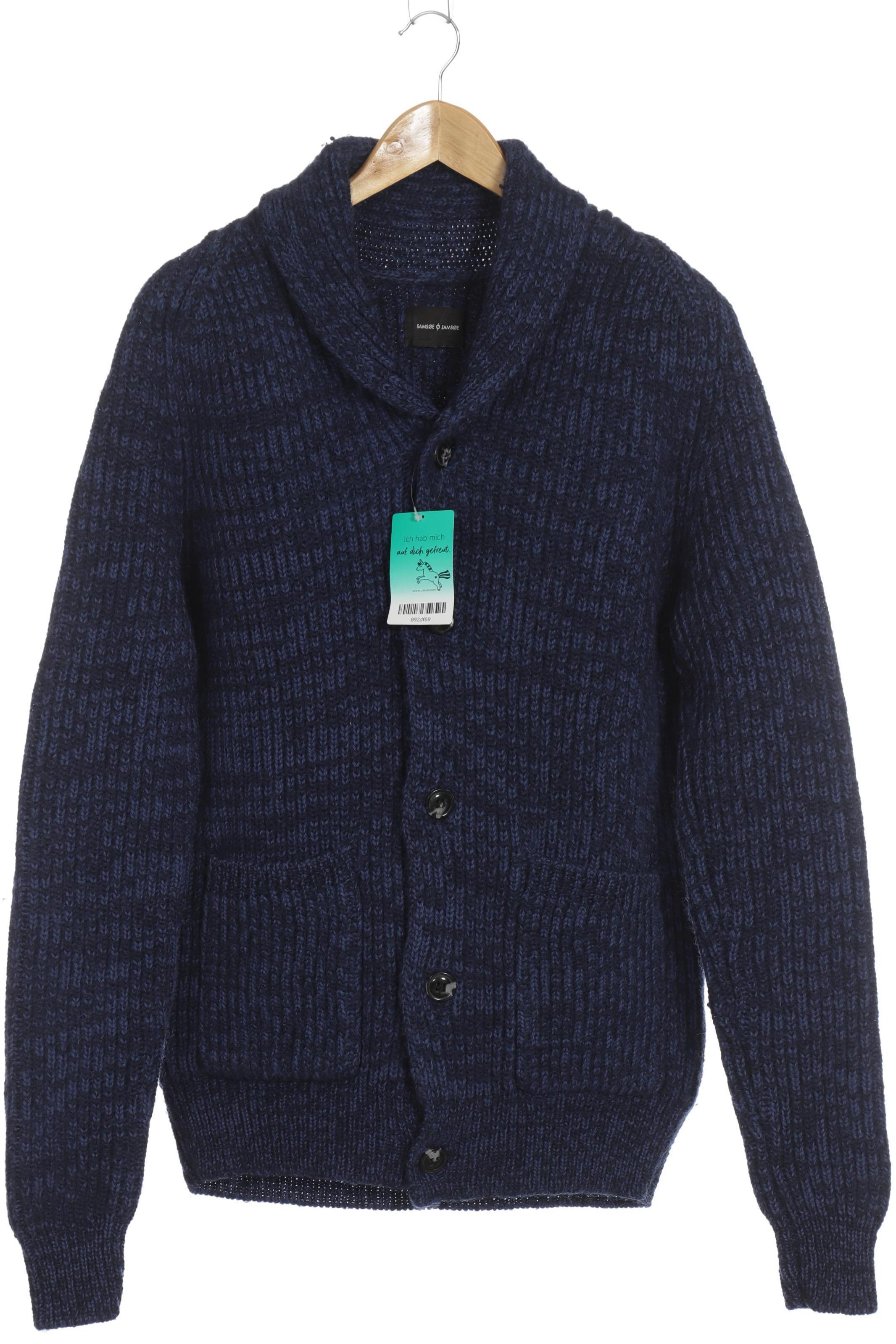 

Samsoe & Samsoe Herren Strickjacke, blau, Gr.