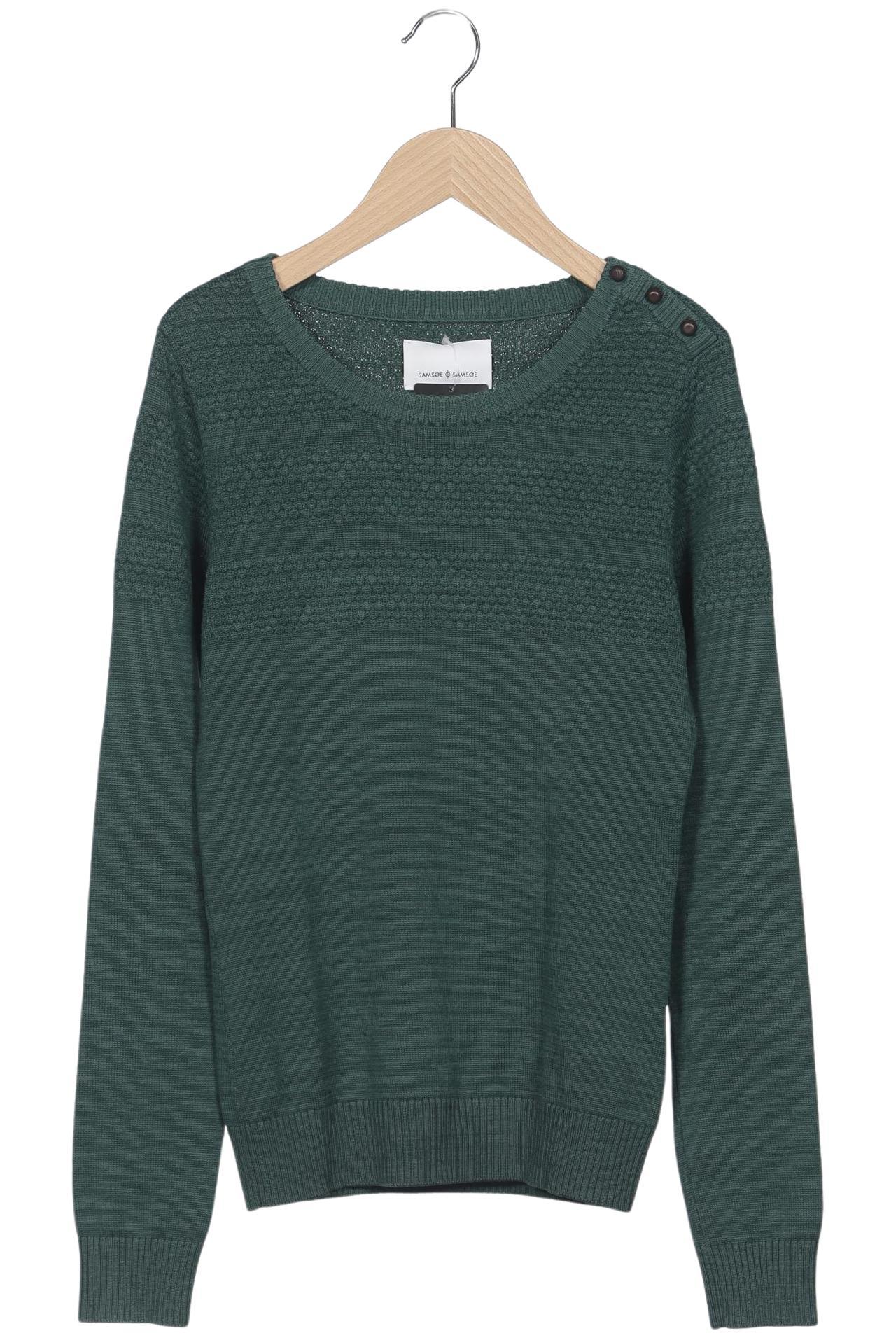 

Samsoe & Samsoe Damen Pullover, grün, Gr. 36