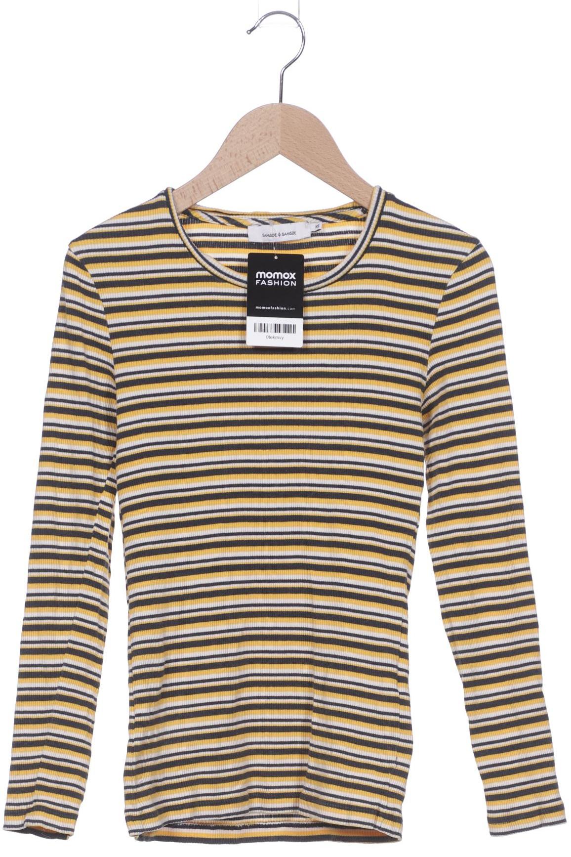 

Samsoe & Samsoe Damen Langarmshirt, gelb, Gr. 34
