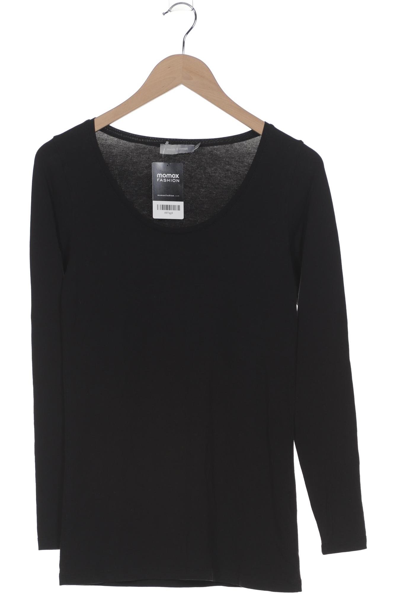 

Samsoe & Samsoe Damen Langarmshirt, schwarz, Gr. 38