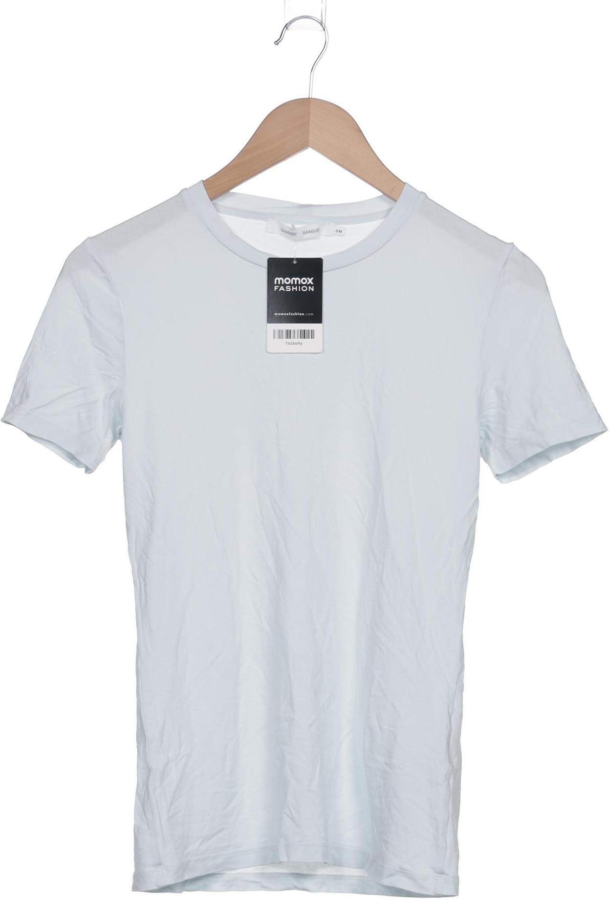 

Samsoe & Samsoe Damen T-Shirt, hellblau, Gr. 36