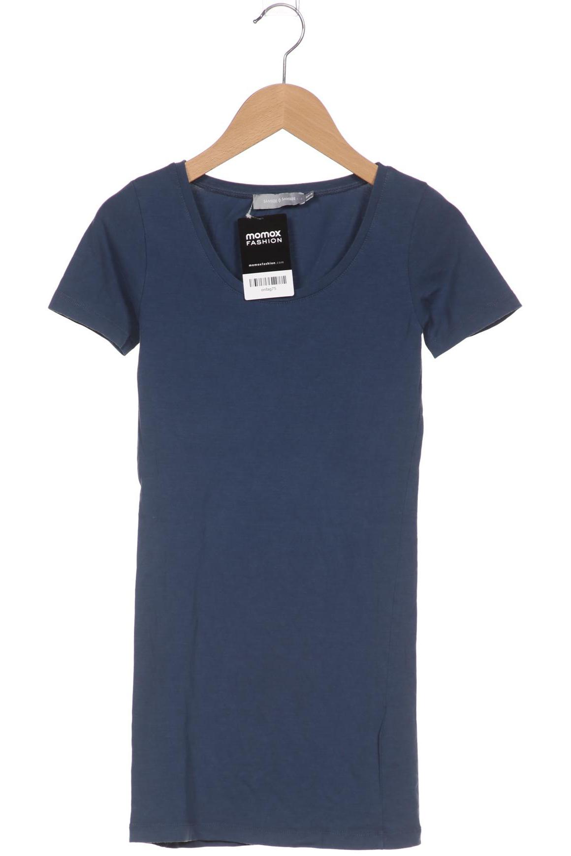 

Samsoe & Samsoe Damen T-Shirt, marineblau, Gr. 34
