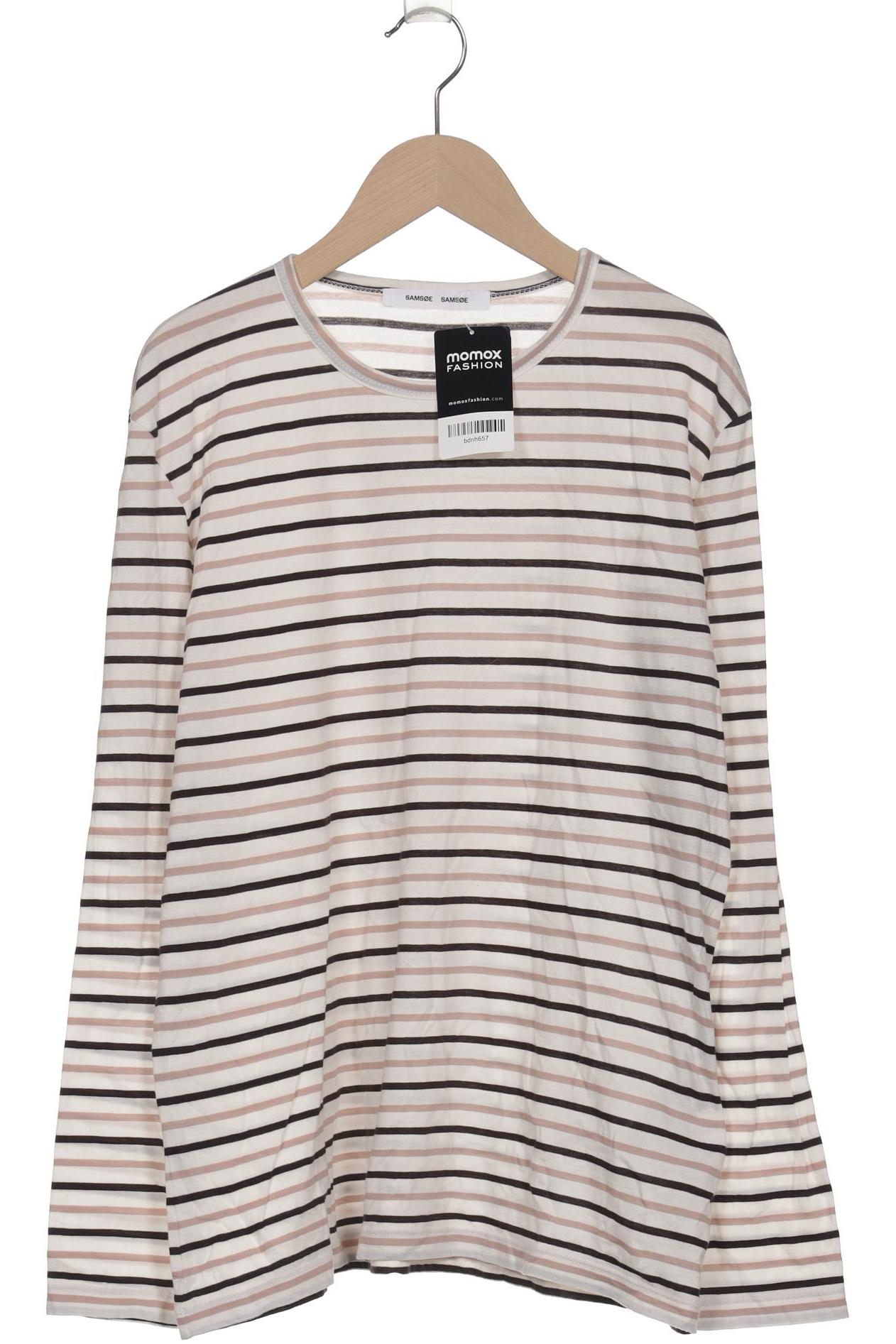 

Samsoe & Samsoe Damen Langarmshirt, weiß, Gr. 36