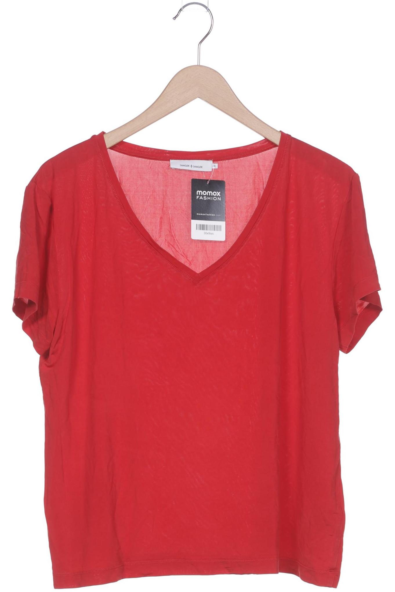 

Samsoe & Samsoe Damen T-Shirt, rot, Gr. 38