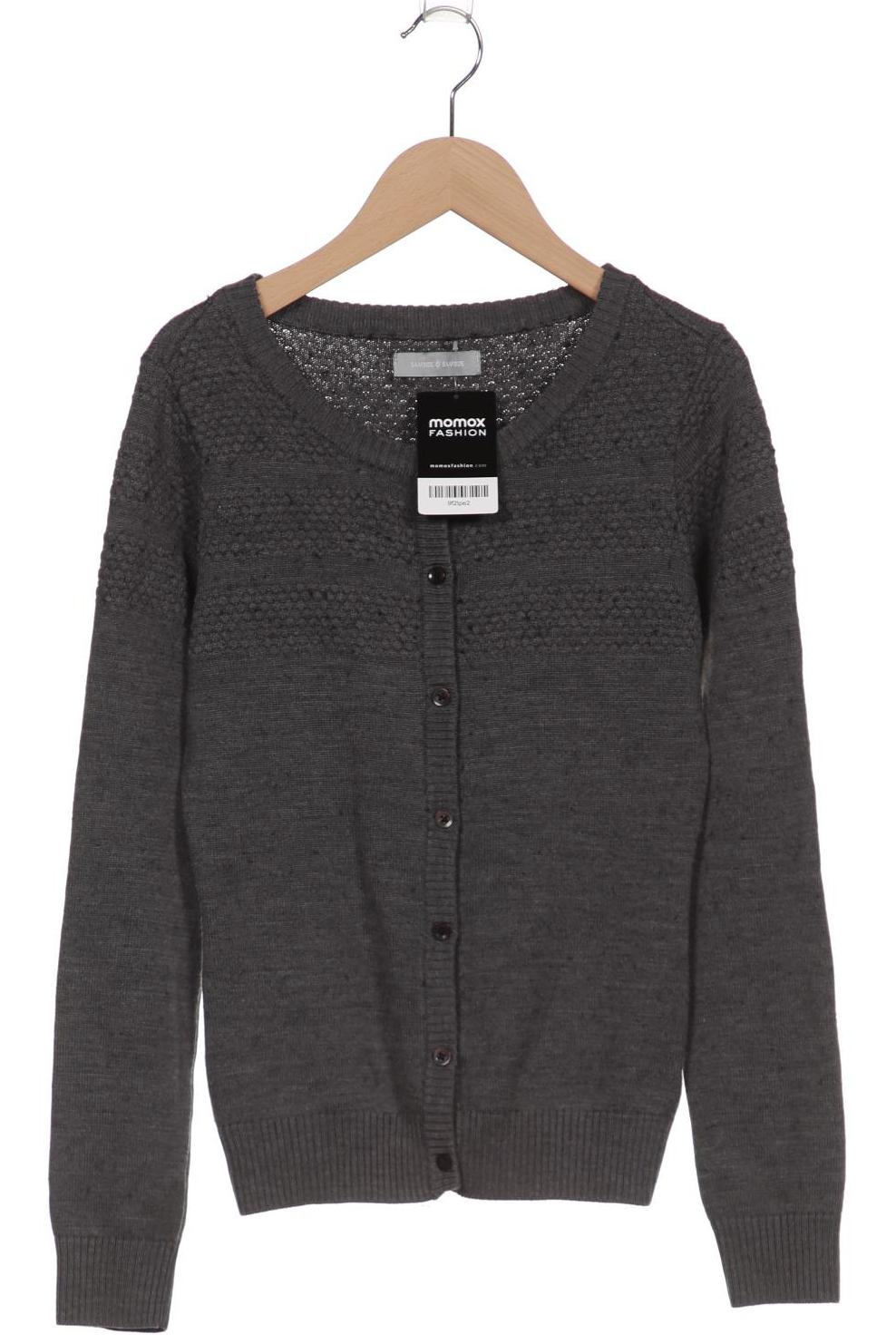 

Samsoe & Samsoe Damen Strickjacke, grau, Gr. 34