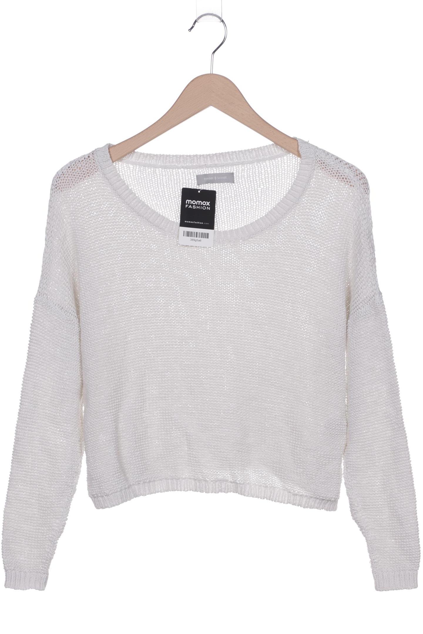 

Samsoe & Samsoe Damen Pullover, weiß, Gr. 36