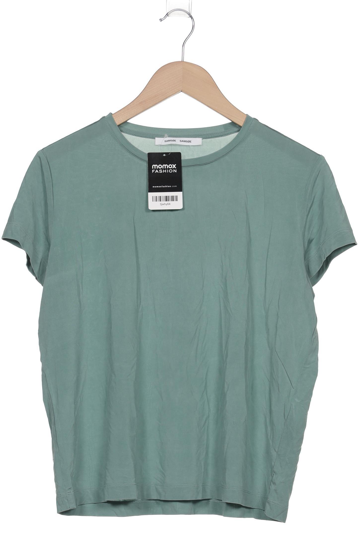 

Samsoe & Samsoe Damen T-Shirt, türkis, Gr. 34