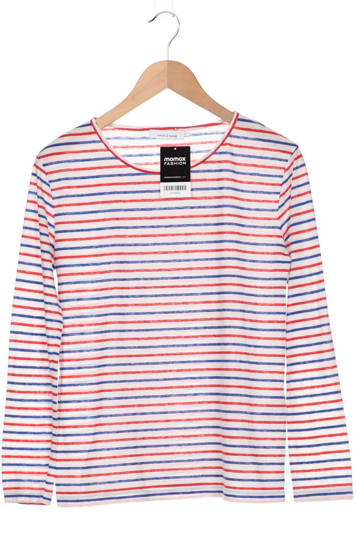 

Samsoe & Samsoe Damen Langarmshirt, weiß