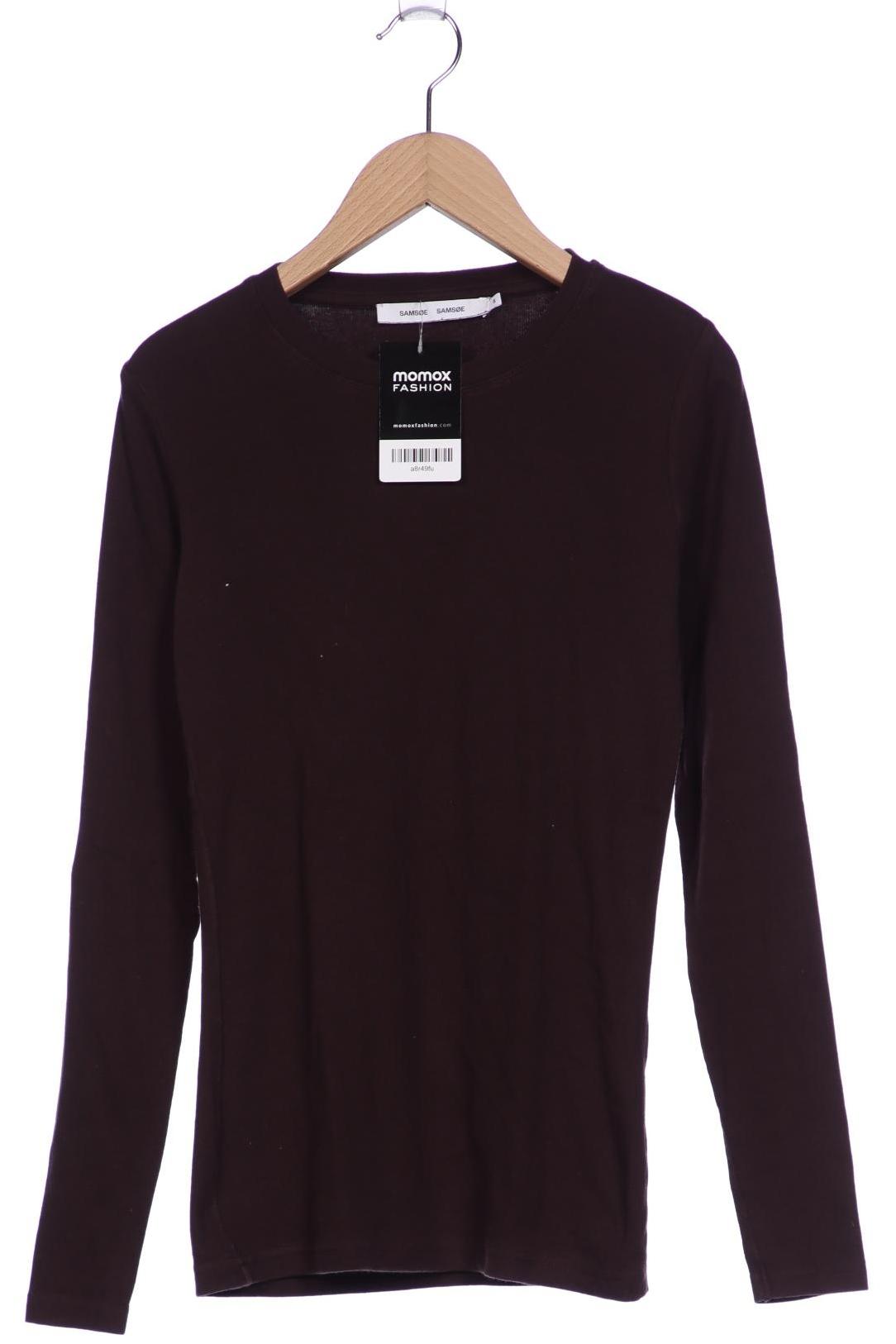 

Samsoe & Samsoe Damen Langarmshirt, braun, Gr. 36