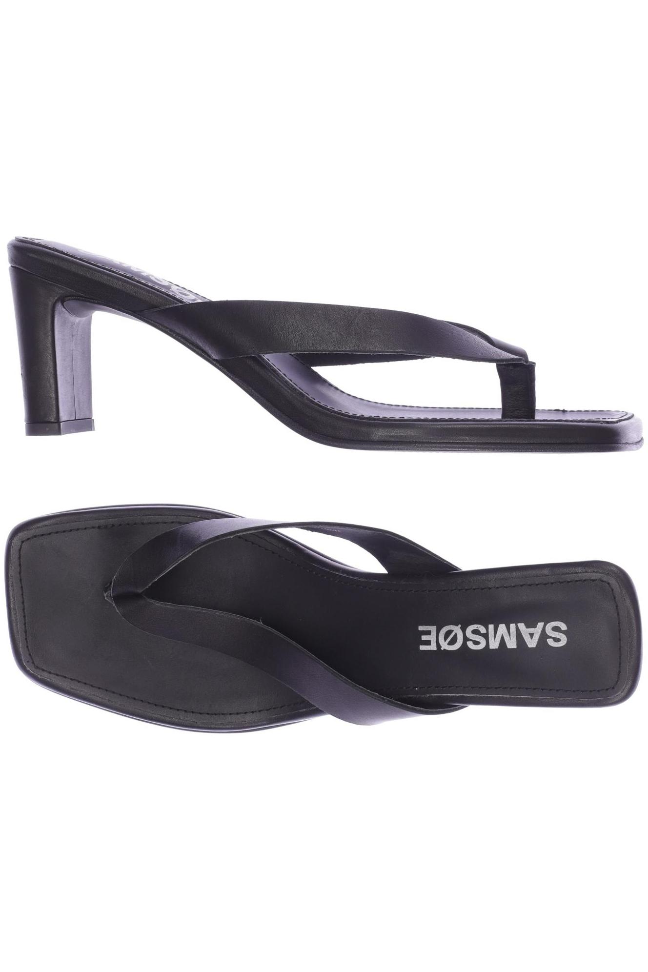 

Samsoe & Samsoe Damen Sandale, schwarz, Gr. 39
