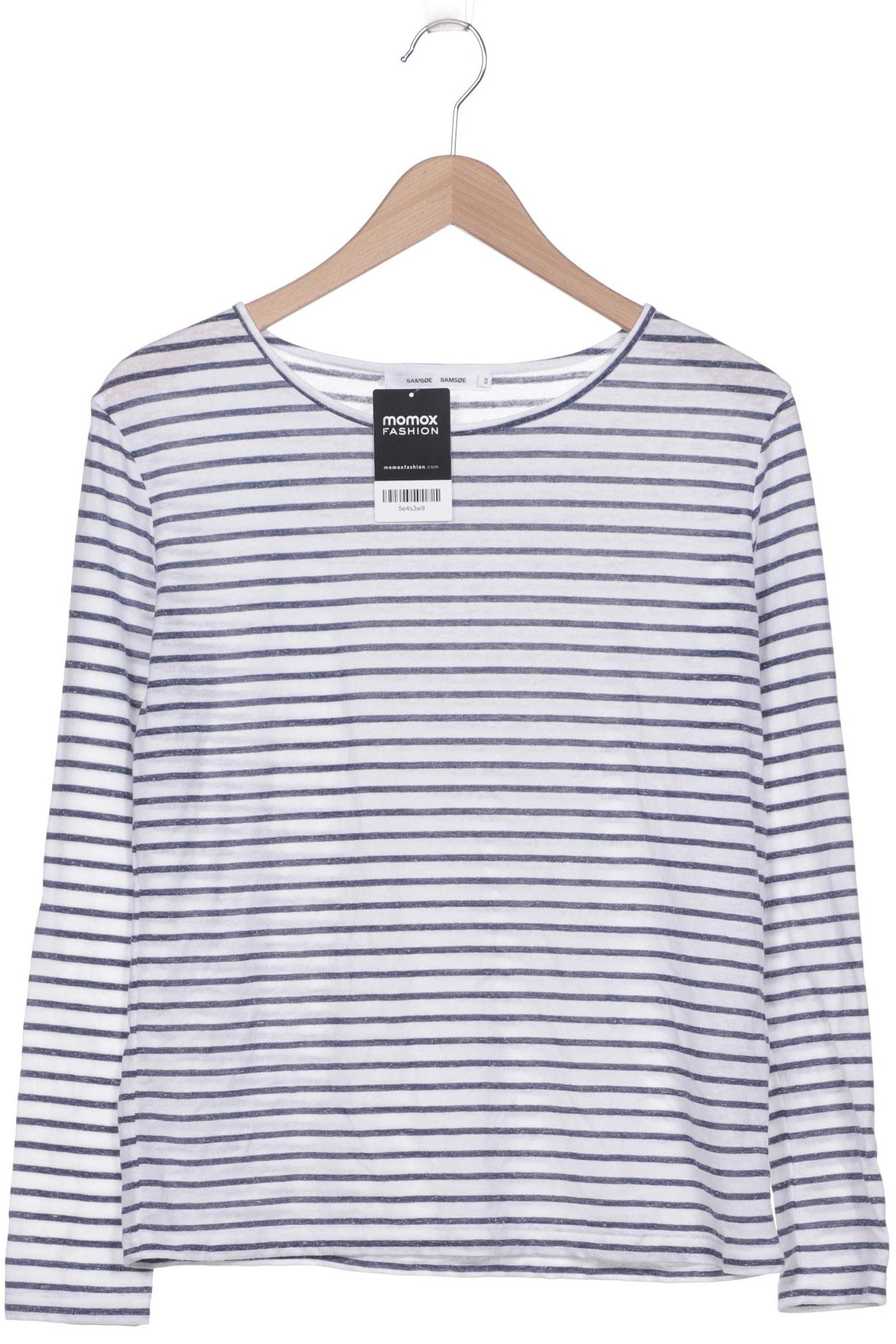 

Samsoe & Samsoe Damen Langarmshirt, weiß