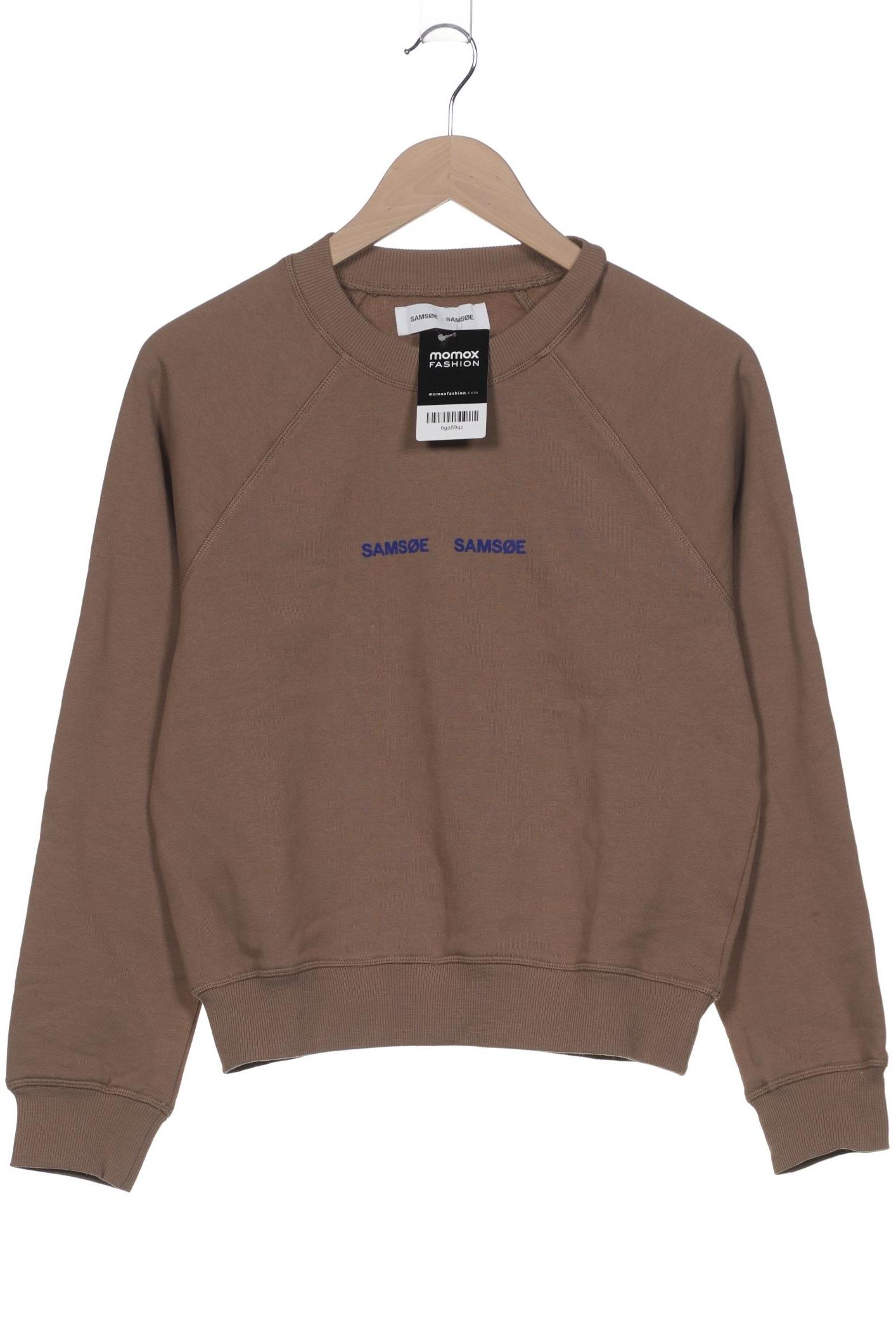 

Samsoe & Samsoe Damen Sweatshirt, braun, Gr. 36