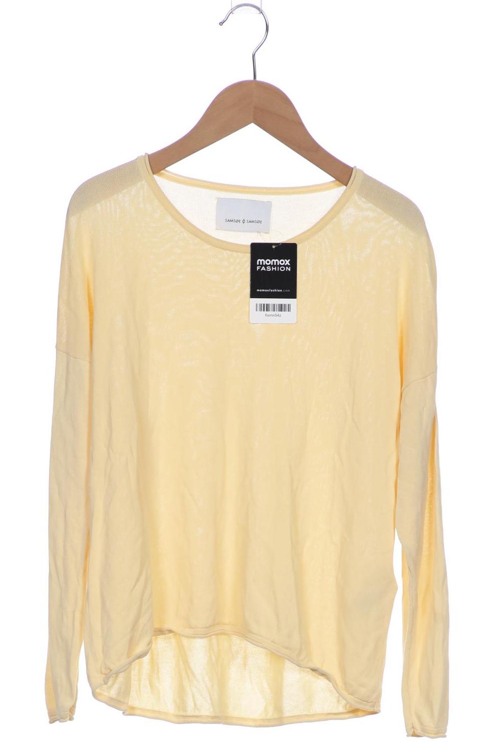 

Samsoe & Samsoe Damen Pullover, gelb, Gr. 34