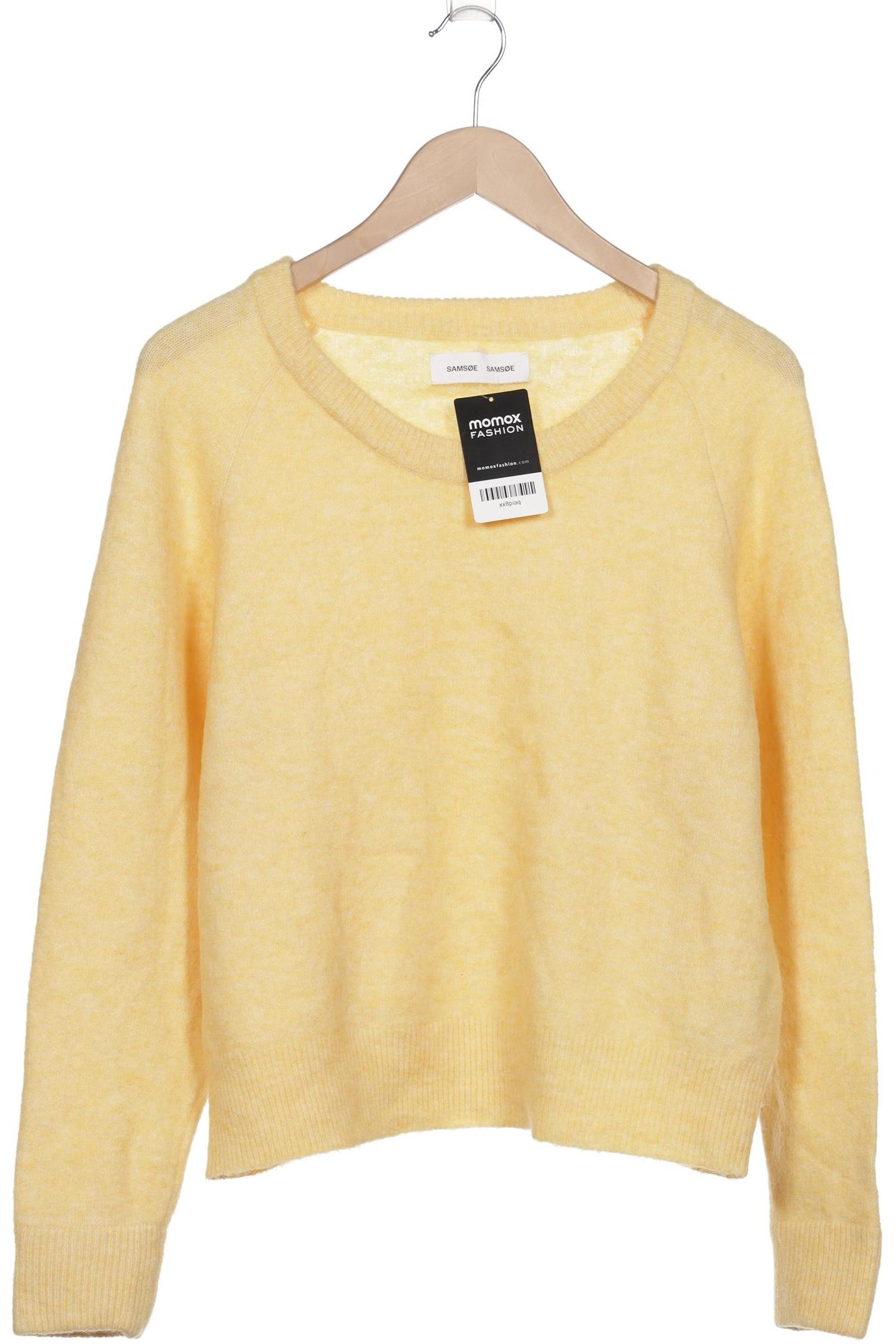 

Samsoe & Samsoe Damen Pullover, gelb, Gr. 44