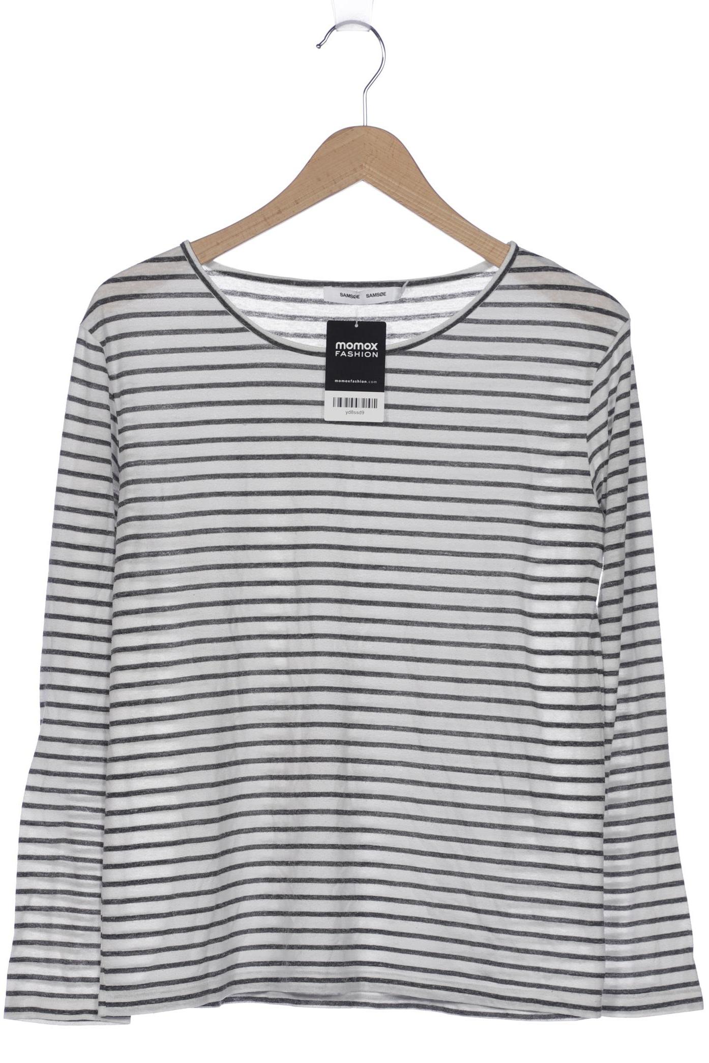 

Samsoe & Samsoe Damen Langarmshirt, weiß, Gr. 38