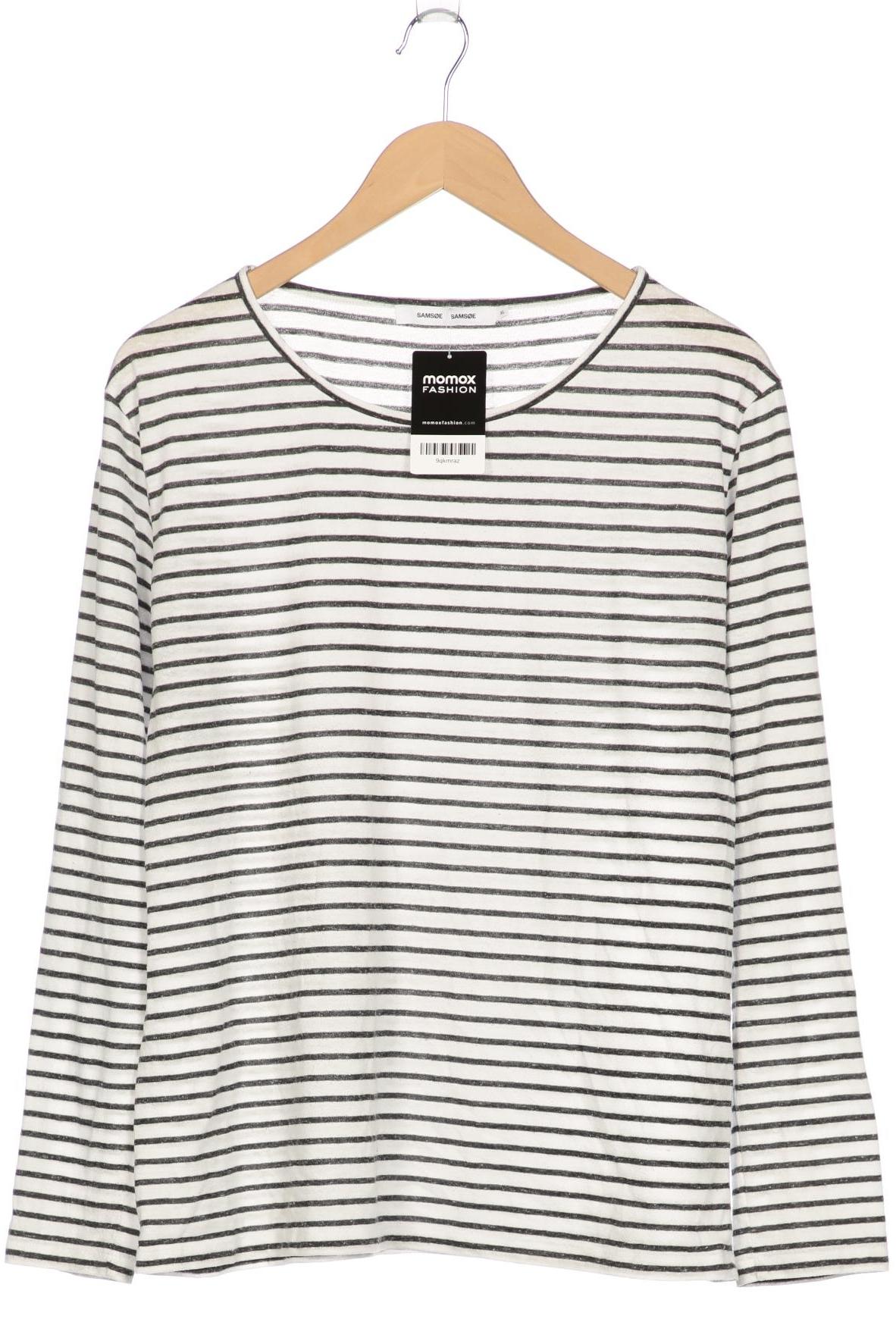 

Samsoe & Samsoe Damen Langarmshirt, weiß, Gr. 44