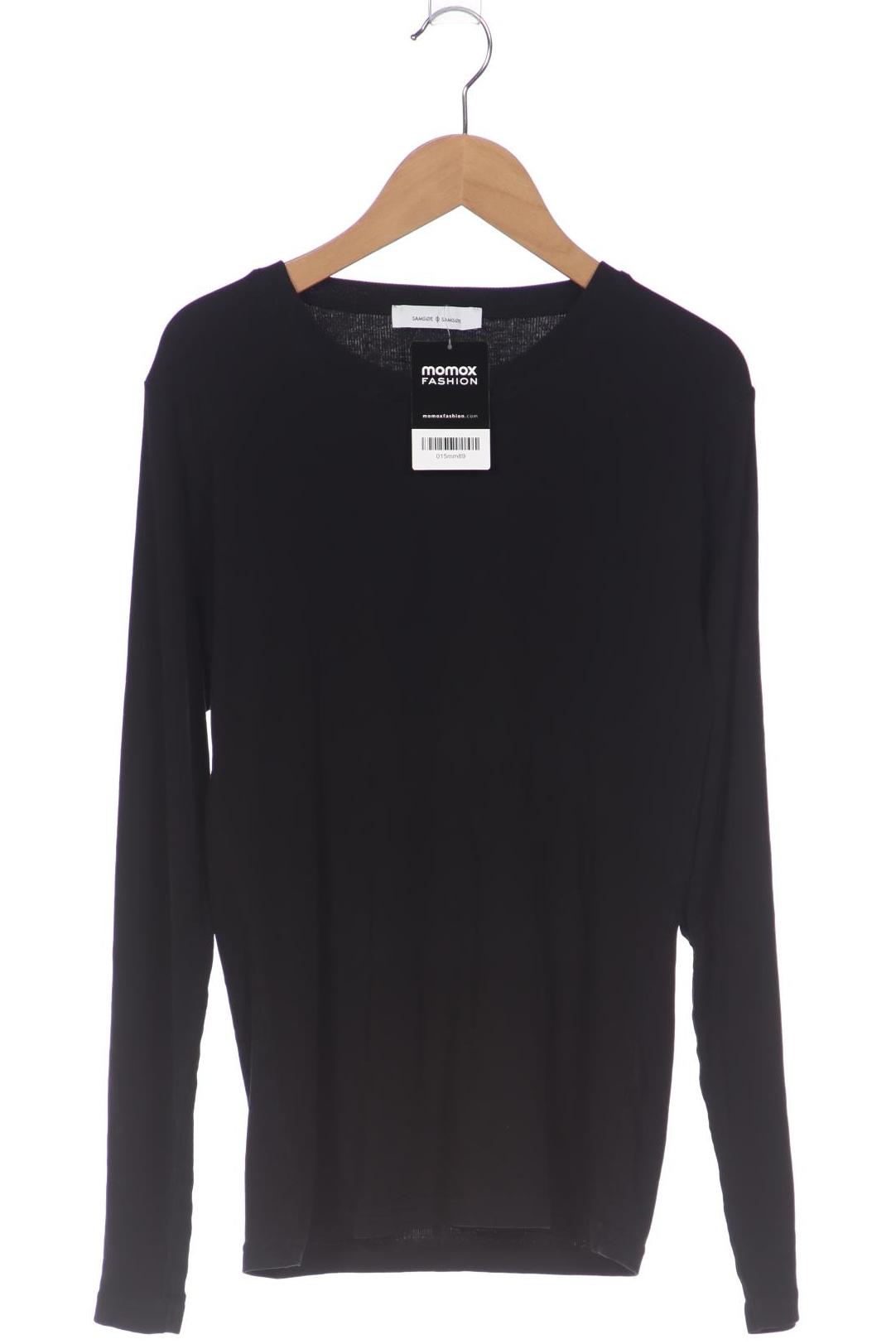 

Samsoe & Samsoe Damen Langarmshirt, schwarz, Gr. 38