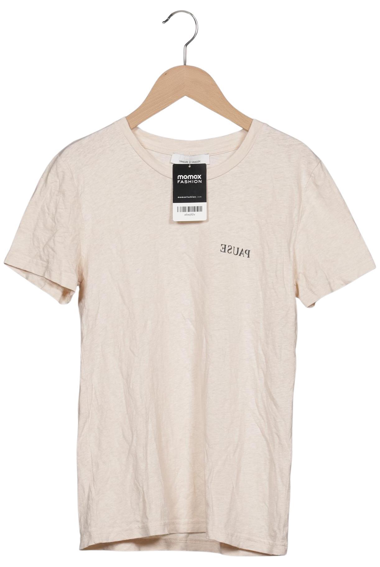 

Samsoe & Samsoe Damen T-Shirt, cremeweiß, Gr. 34