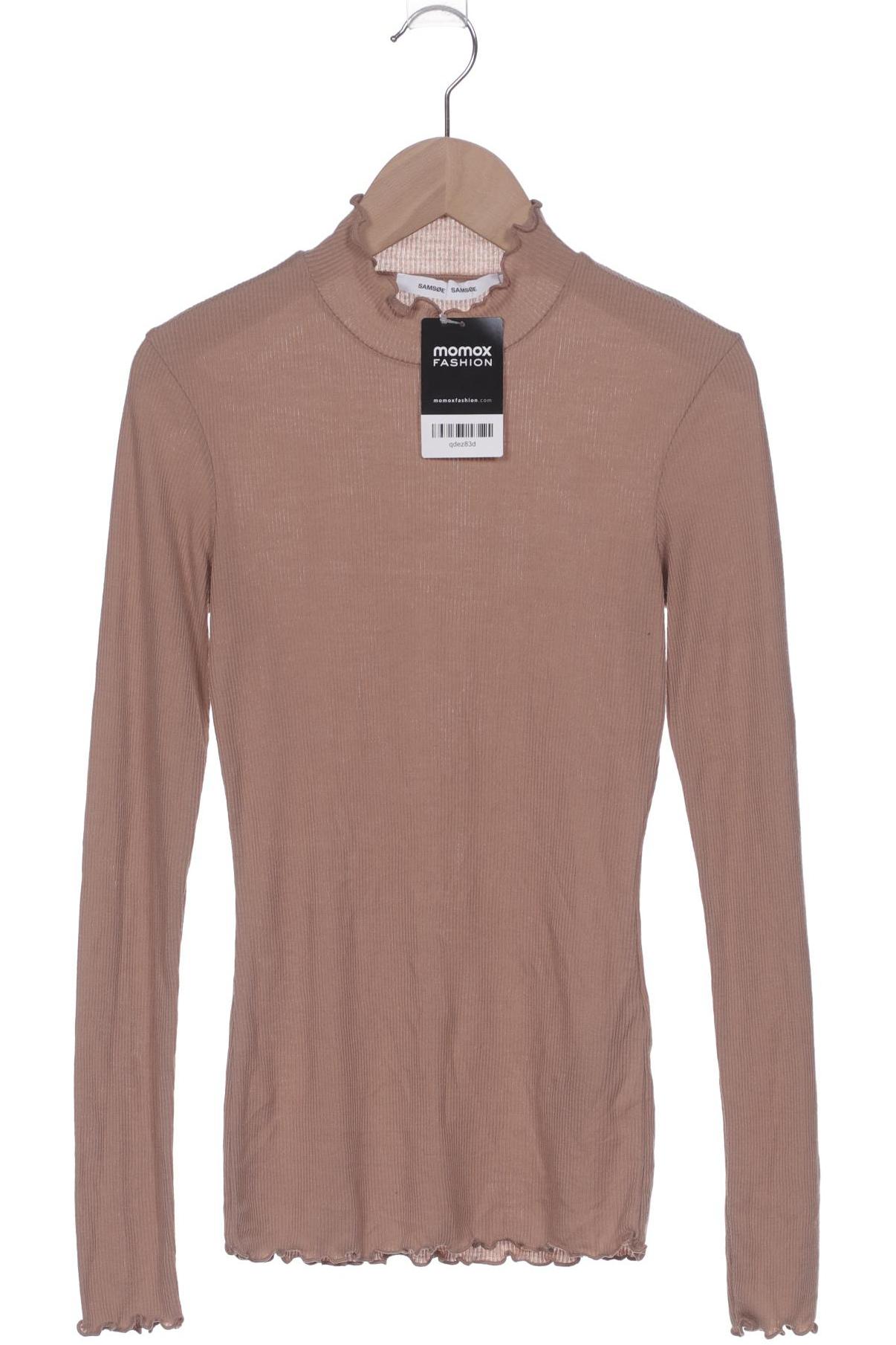 

Samsoe & Samsoe Damen Langarmshirt, beige, Gr. 34