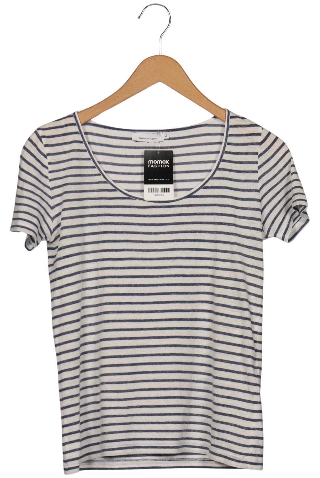 

Samsoe & Samsoe Damen T-Shirt, blau, Gr. 34