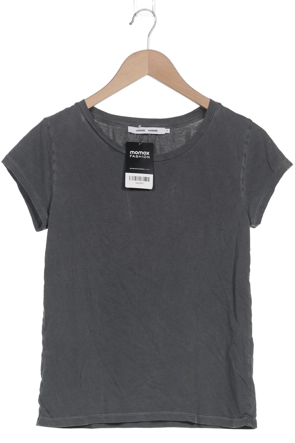 

Samsoe & Samsoe Damen T-Shirt, grau, Gr. 36