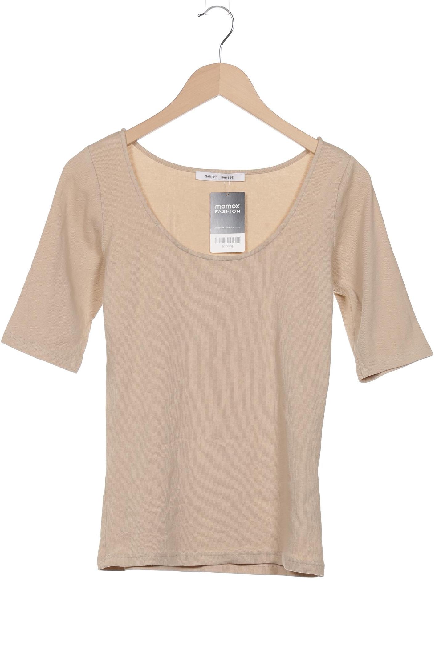 

Samsoe & Samsoe Damen T-Shirt, beige, Gr. 38