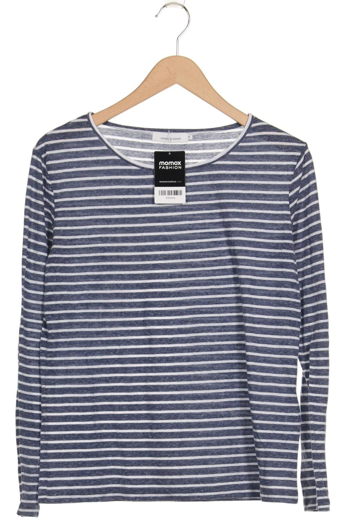 

Samsoe & Samsoe Damen Langarmshirt, blau, Gr. 34
