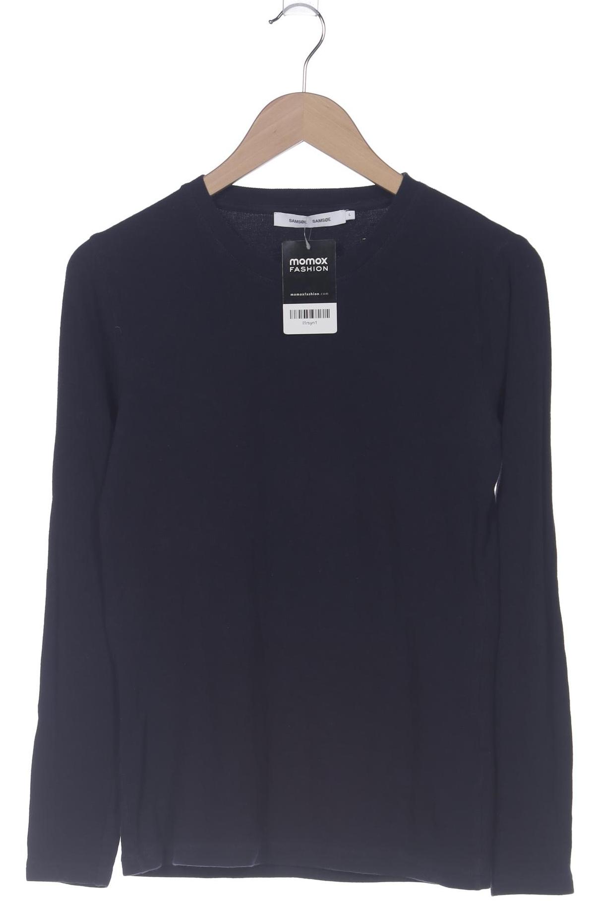 Thumbnail - Samsoe &amp; Samsoe Damen Langarmshirt, marineblau, Gr. 42