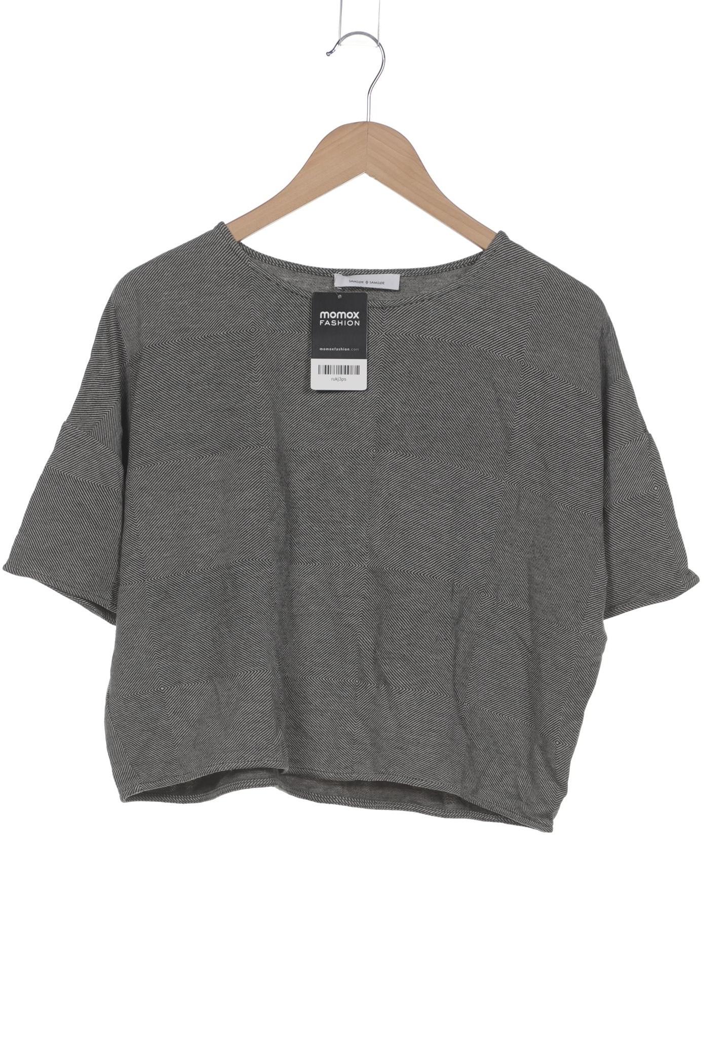 

Samsoe & Samsoe Damen T-Shirt, grau, Gr. 36