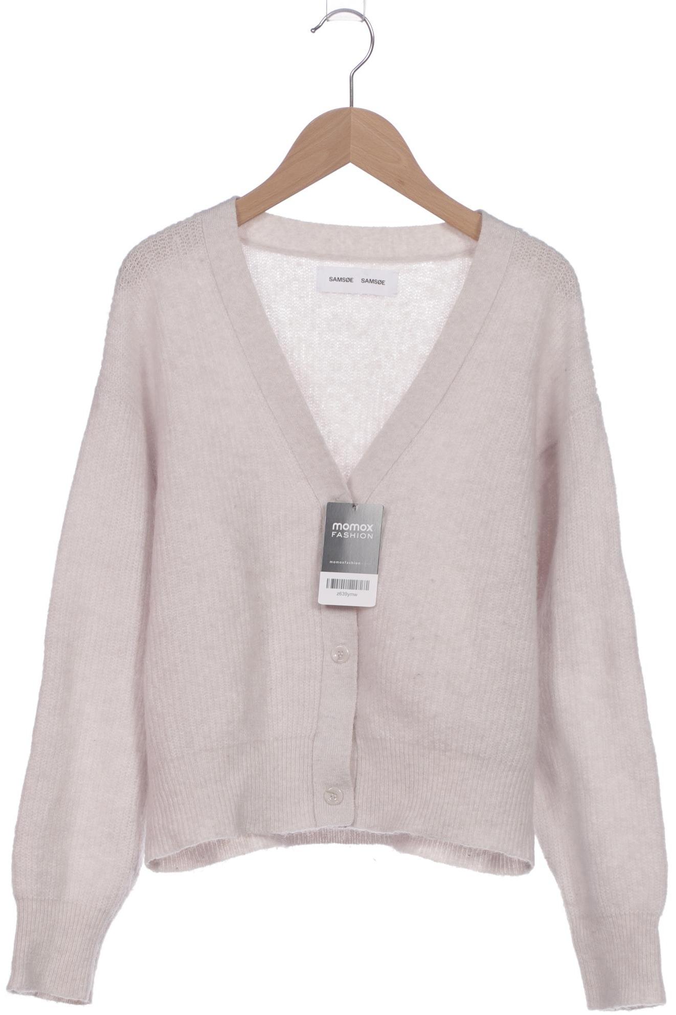 

Samsoe & Samsoe Damen Strickjacke, weiß, Gr. 34