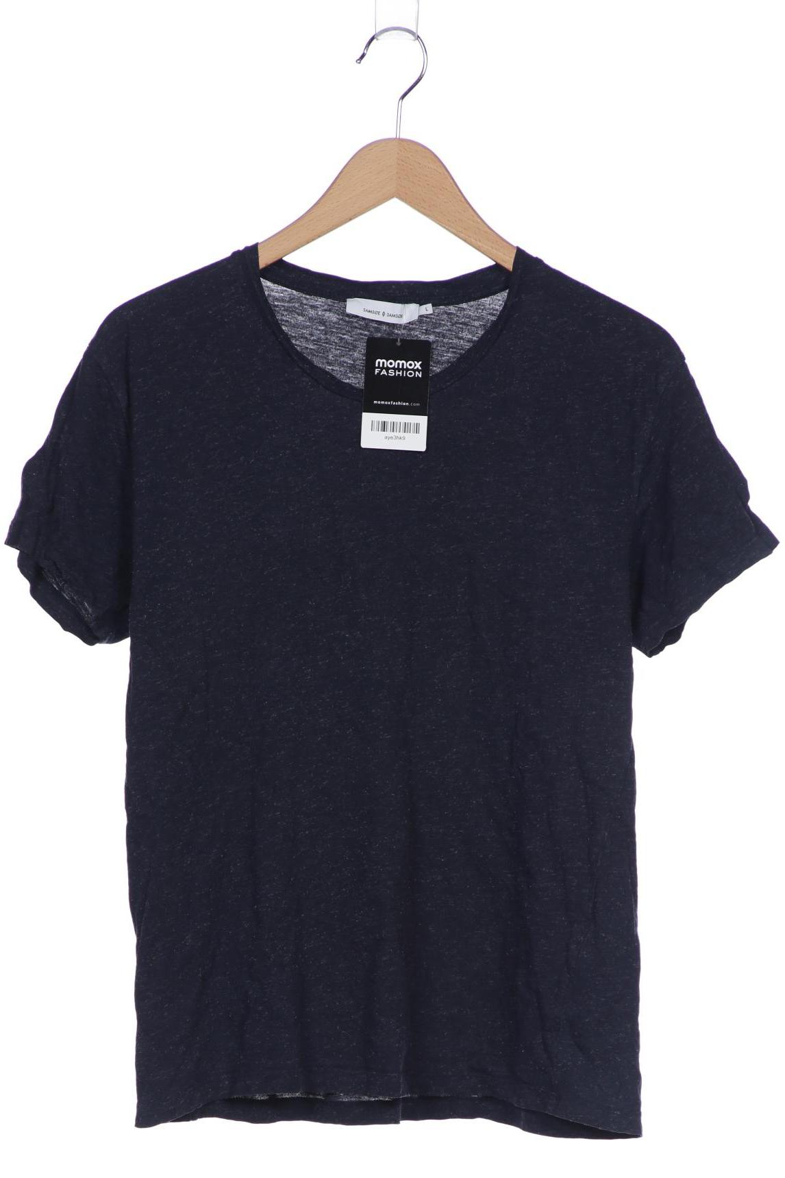 

Samsoe & Samsoe Damen T-Shirt, marineblau, Gr. 42