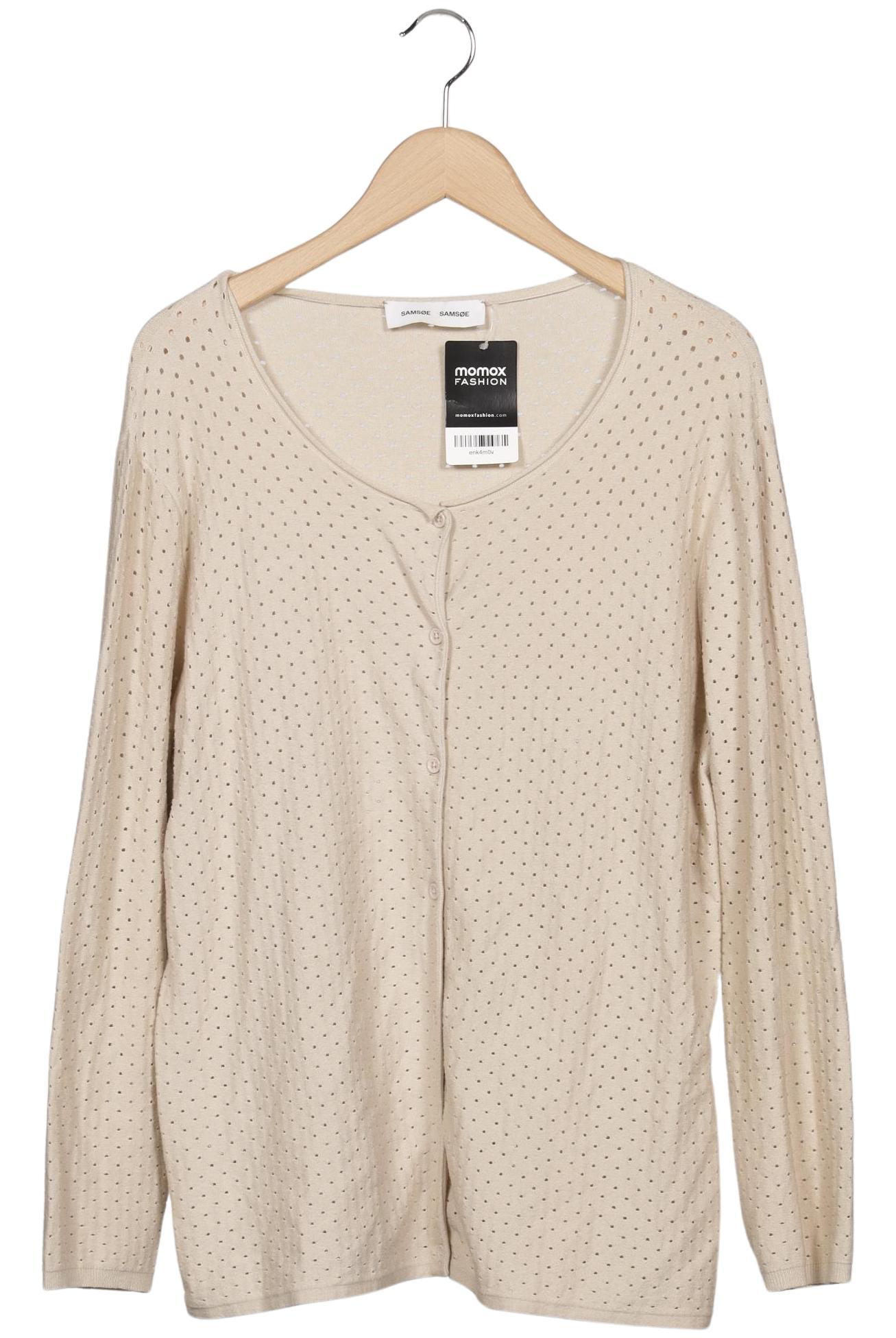 

Samsoe & Samsoe Damen Strickjacke, beige, Gr. 44