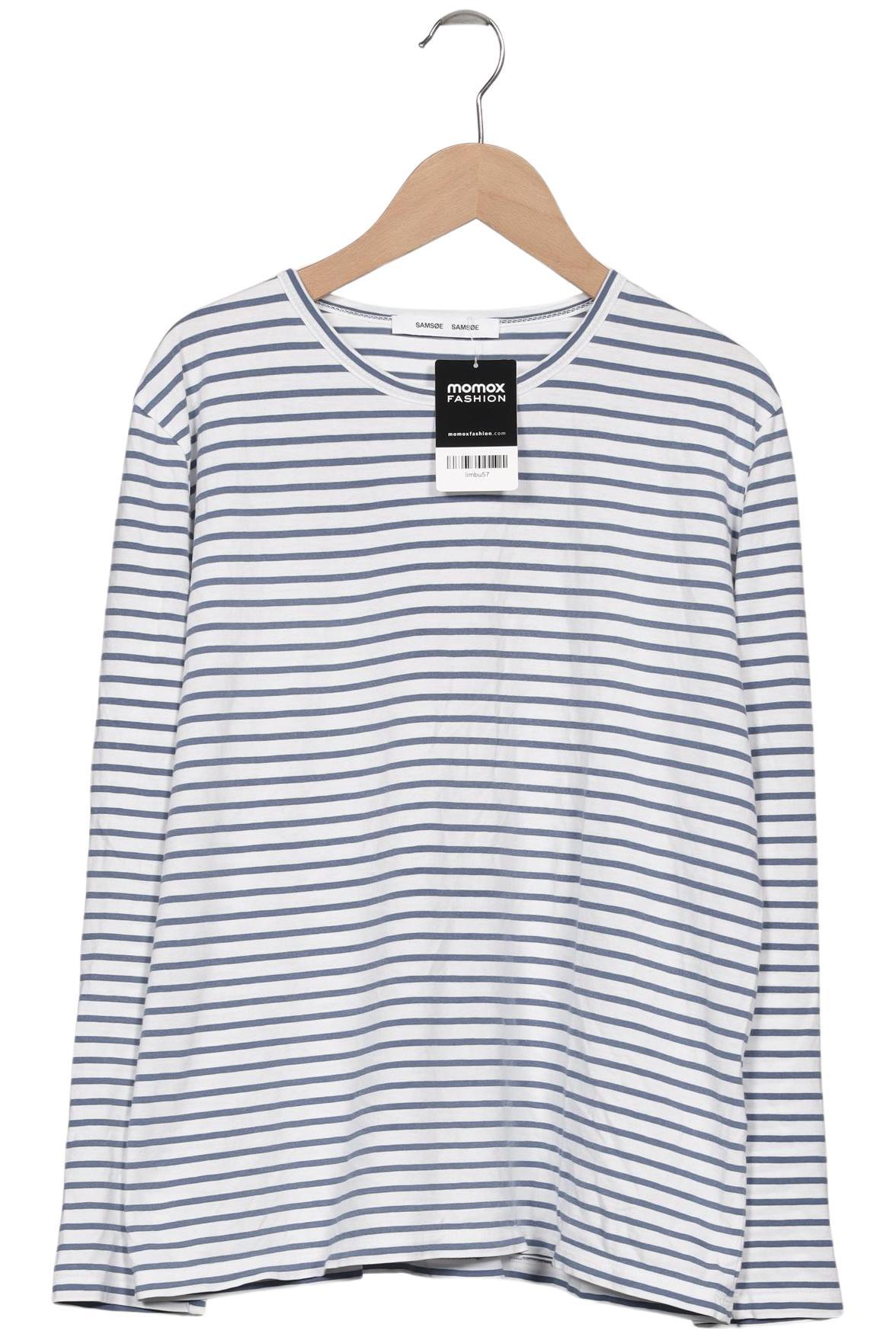 

Samsoe & Samsoe Damen Langarmshirt, blau, Gr. 38