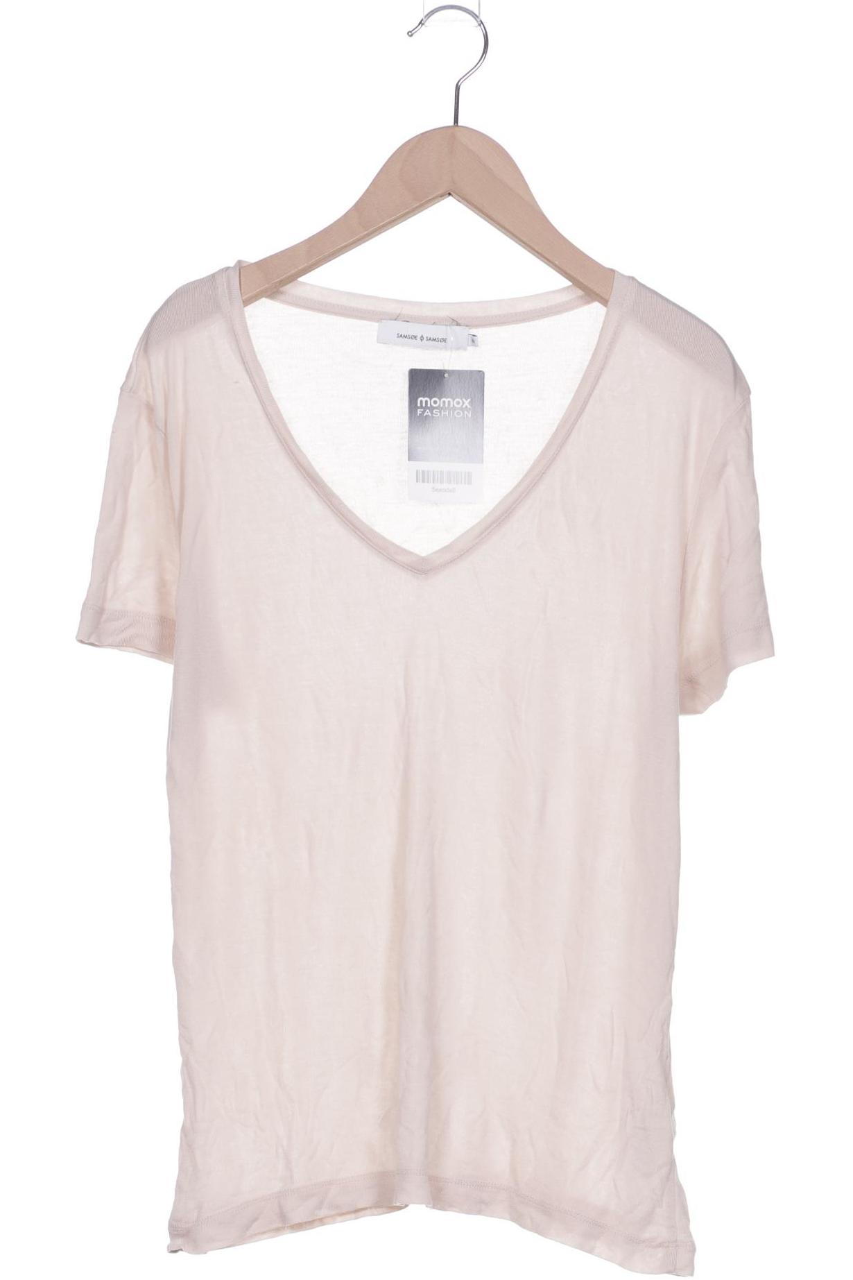 

Samsoe & Samsoe Damen T-Shirt, beige, Gr. 38