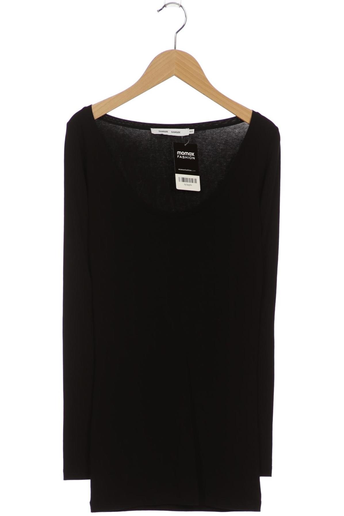

Samsoe & Samsoe Damen Langarmshirt, schwarz, Gr. 34