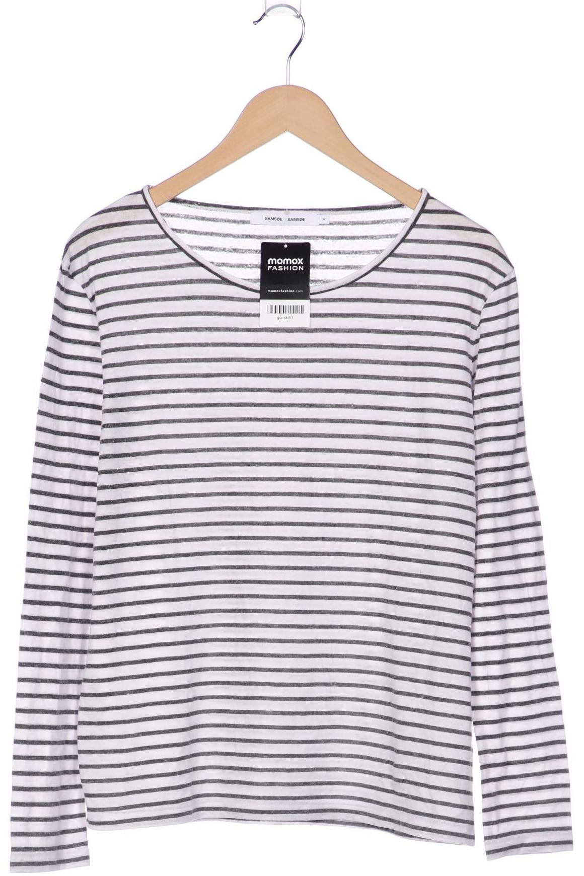 

Samsoe & Samsoe Damen Langarmshirt, weiß
