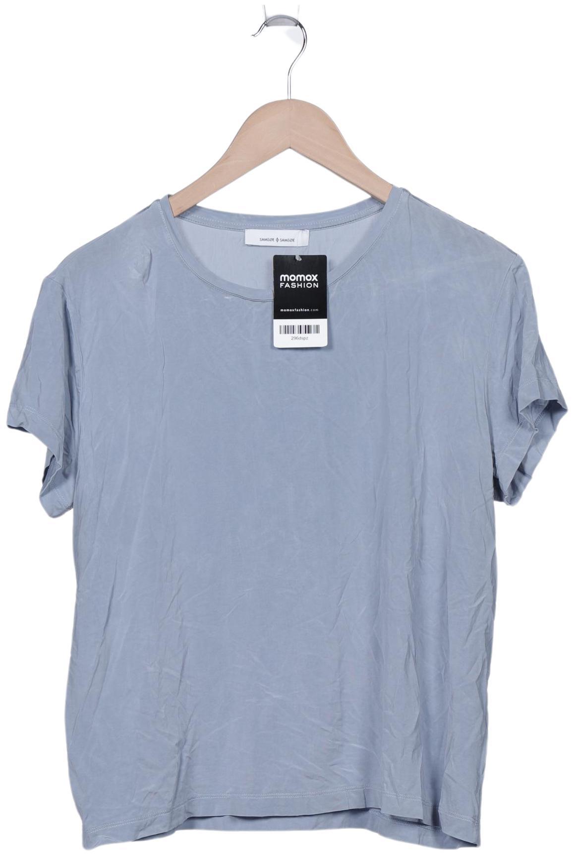 

Samsoe & Samsoe Damen T-Shirt, blau, Gr. 38