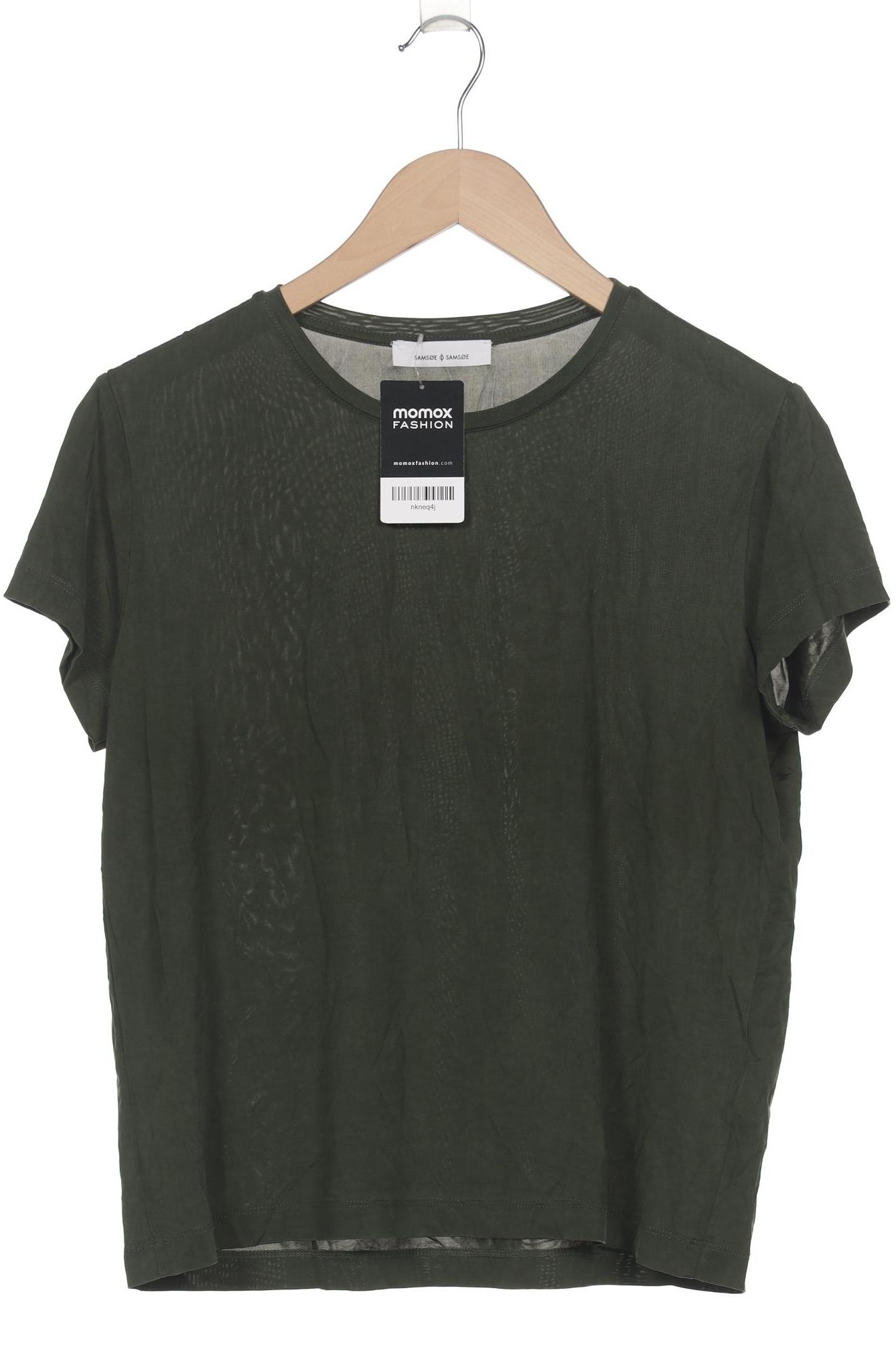 

Samsoe & Samsoe Damen T-Shirt, grün, Gr. 34