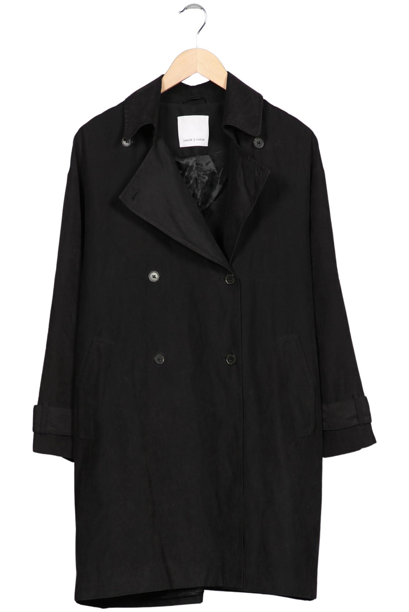 

Samsoe & Samsoe Damen Mantel, schwarz, Gr. 38