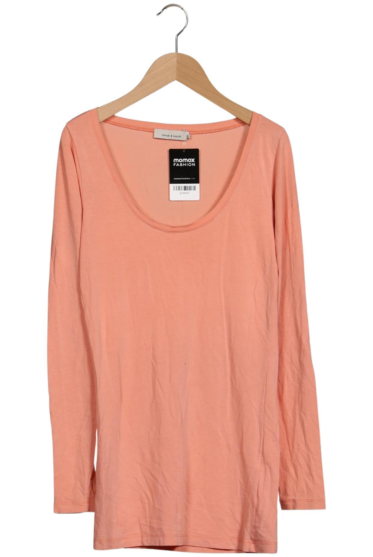 

Samsoe & Samsoe Damen Langarmshirt, orange, Gr. 36