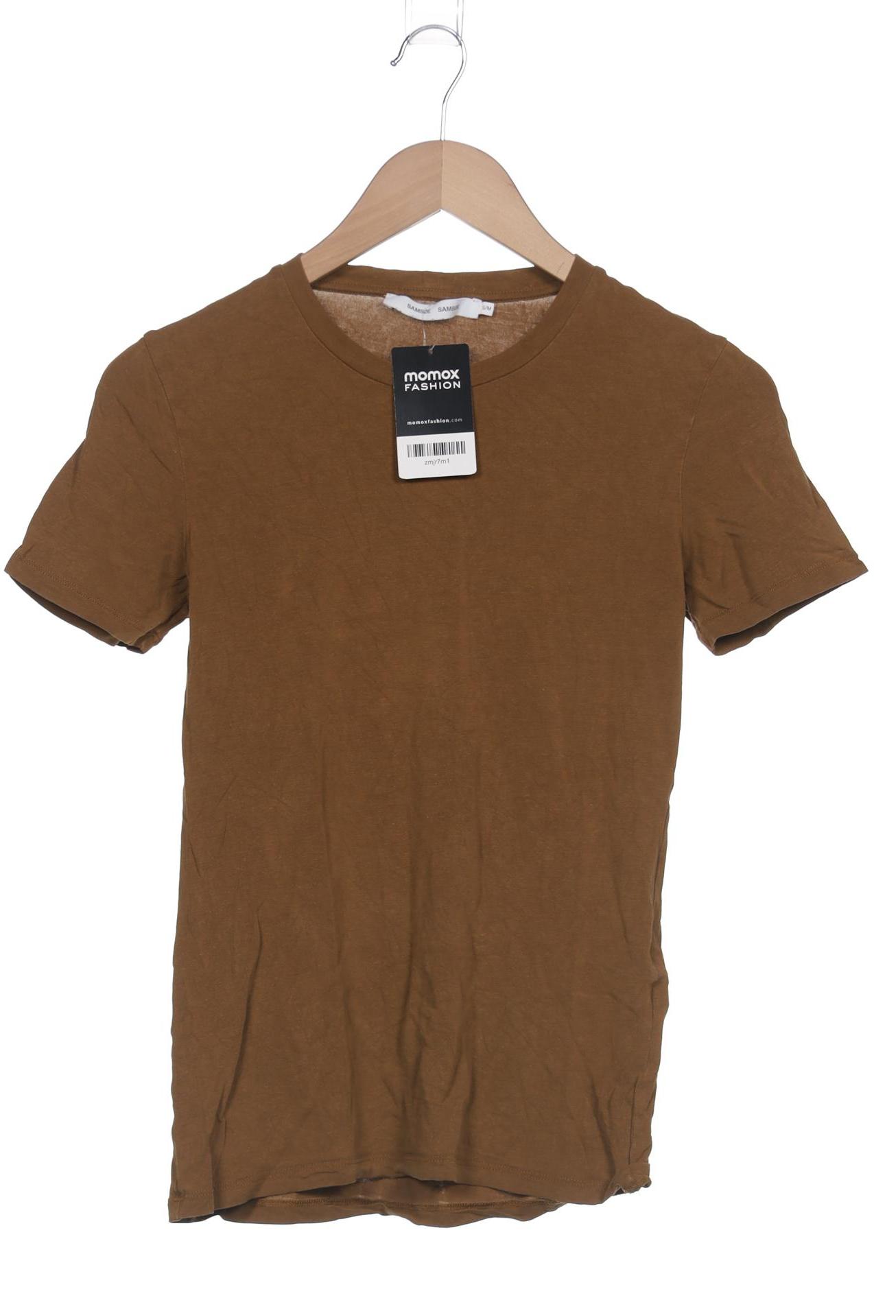 

Samsoe & Samsoe Damen T-Shirt, braun, Gr. 36