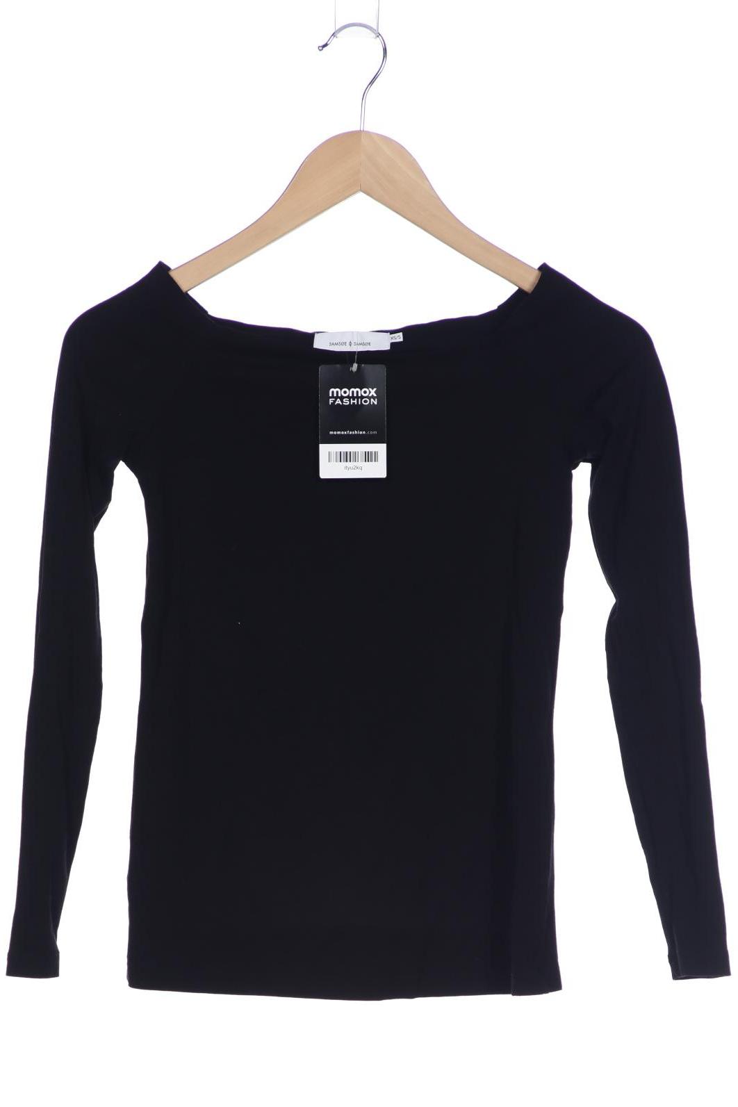 

Samsoe & Samsoe Damen Langarmshirt, schwarz, Gr. 34