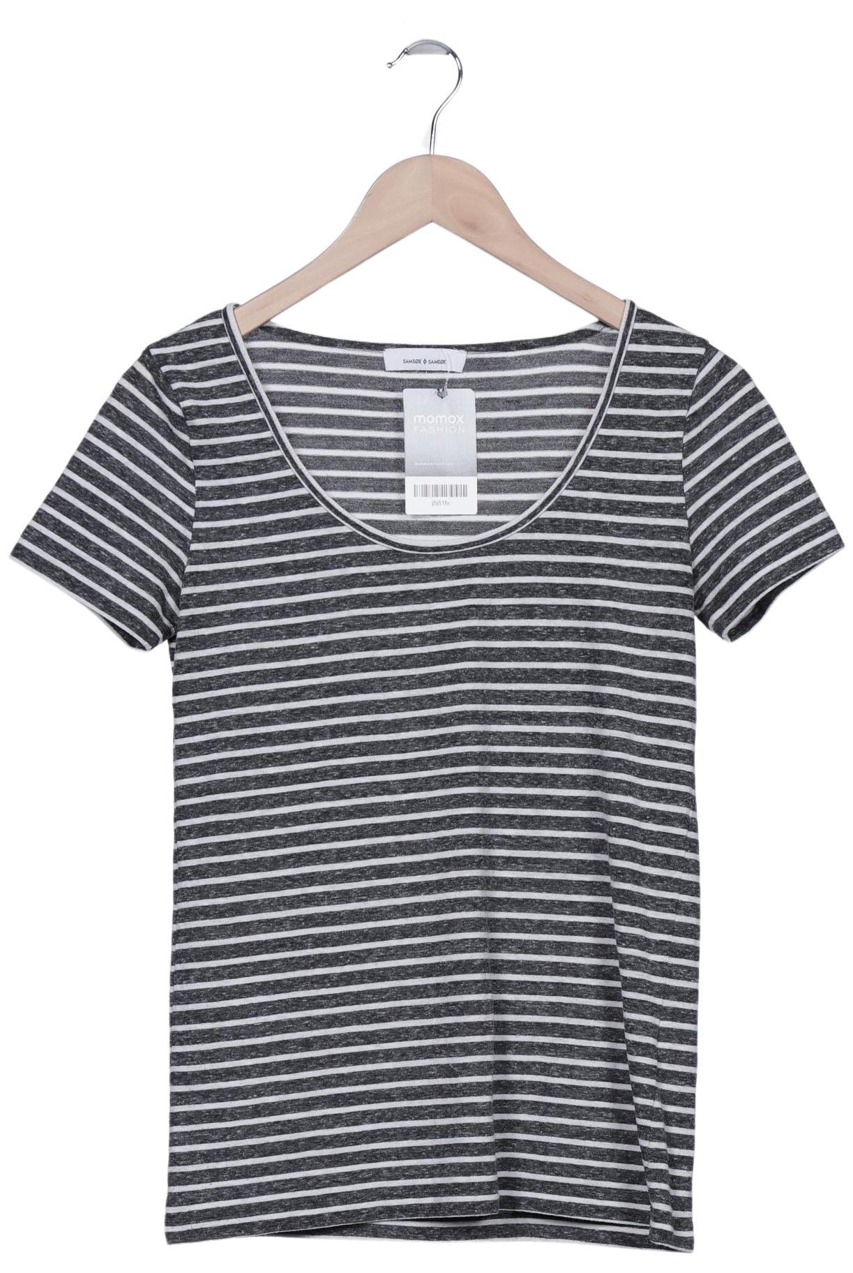 

Samsoe & Samsoe Damen T-Shirt, grau, Gr. 34