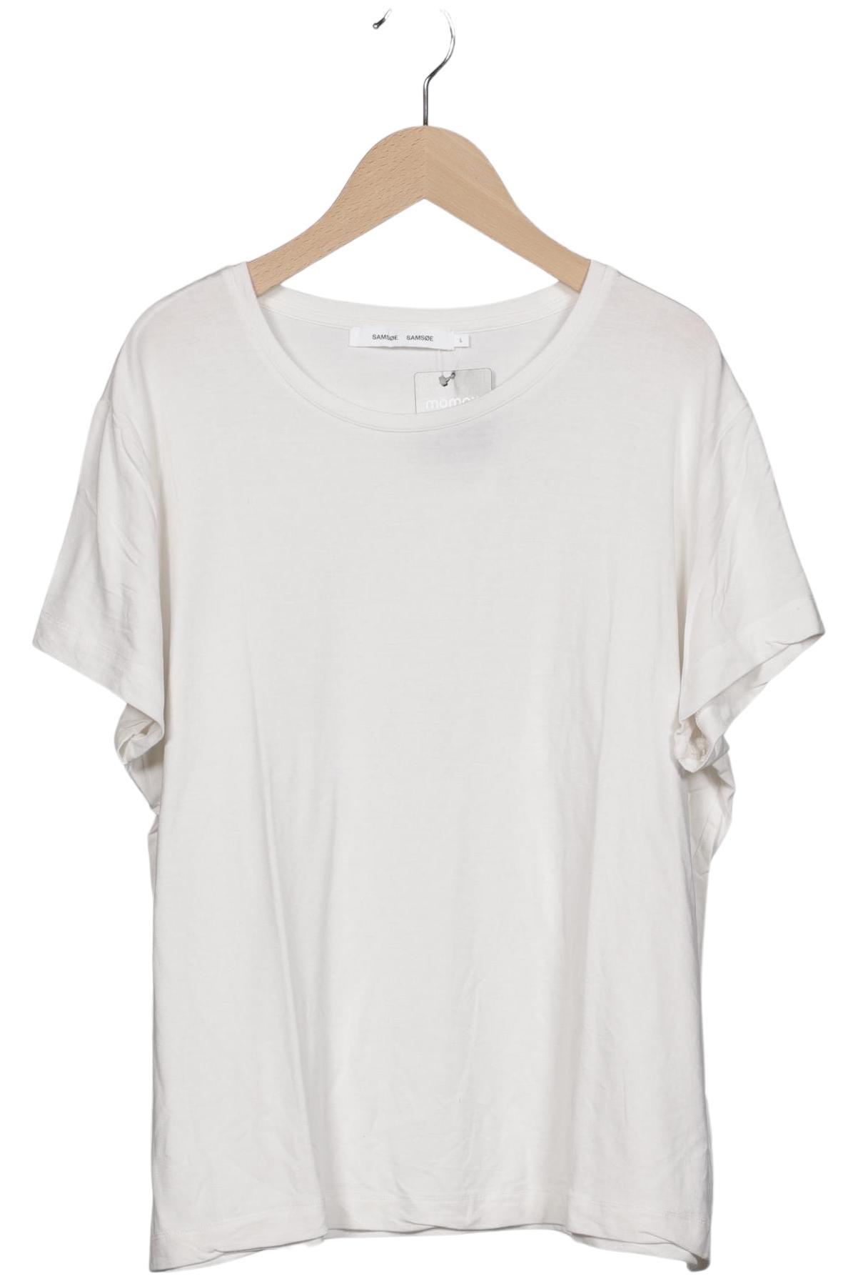 

Samsoe & Samsoe Damen T-Shirt, weiß, Gr. 42
