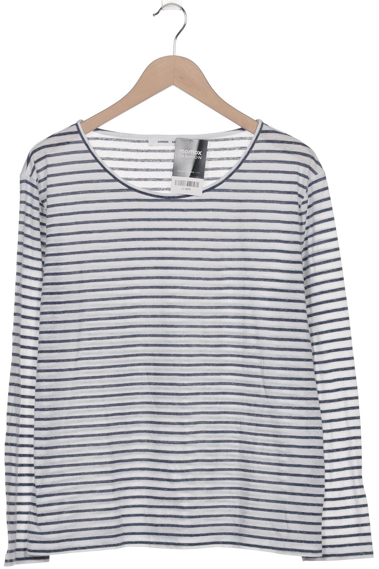 

Samsoe & Samsoe Damen Langarmshirt, weiß, Gr. 44
