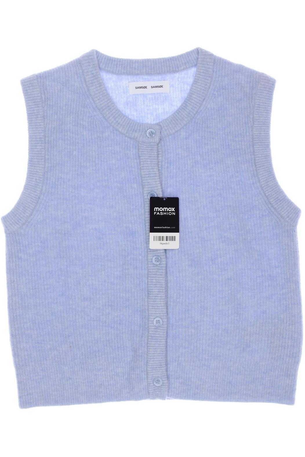 

Samsoe & Samsoe Damen Strickjacke, hellblau, Gr. 36